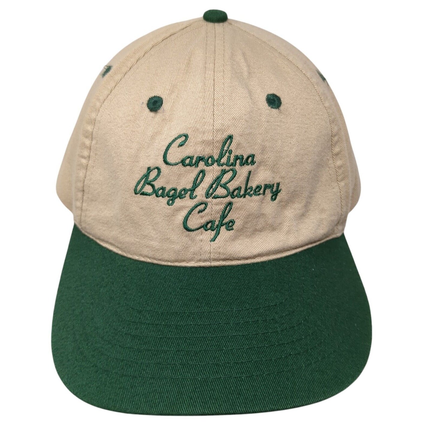 Carolina Bagel Bakery Cafe Slideback Hat Multi OS Adjustable Headshots KC Caps