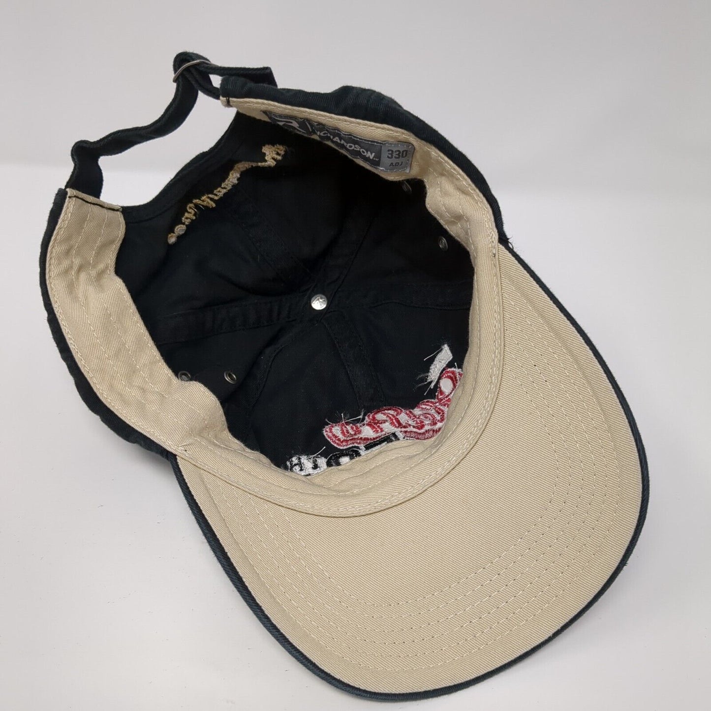The Old Pro 50th Anniversary Slideback Hat Black One Size Richardson