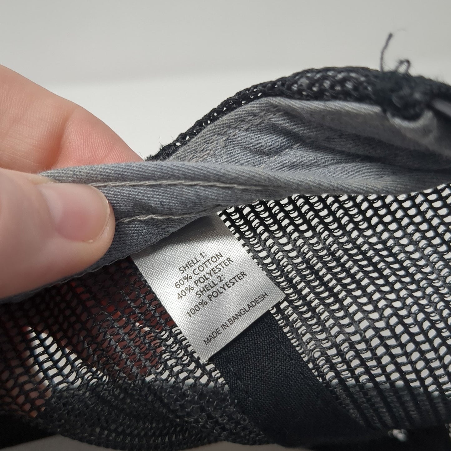 Quick Dry Restoration Snapback Trucker Hat Gray One Size Mesh Back