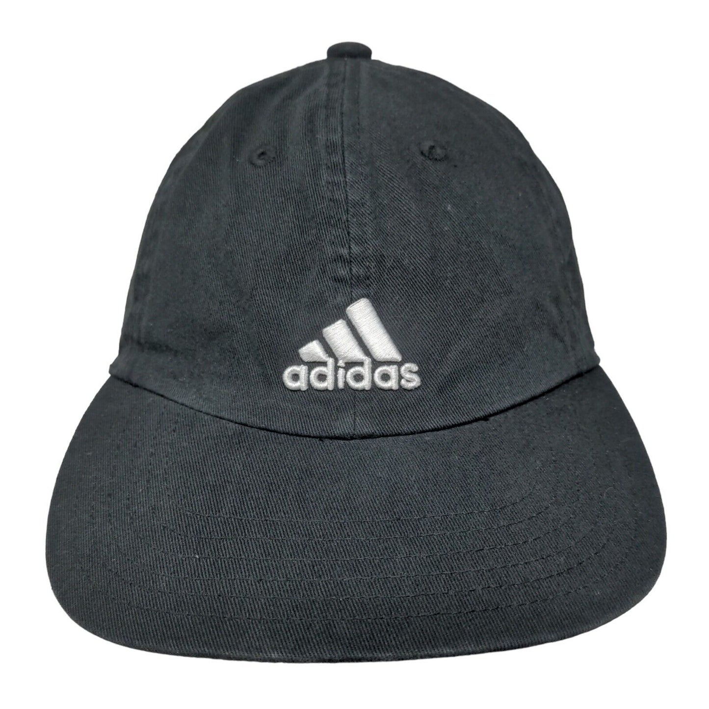Adidas 3 Stripes Slideback Hat Black One Size Embroidered Aeroready
