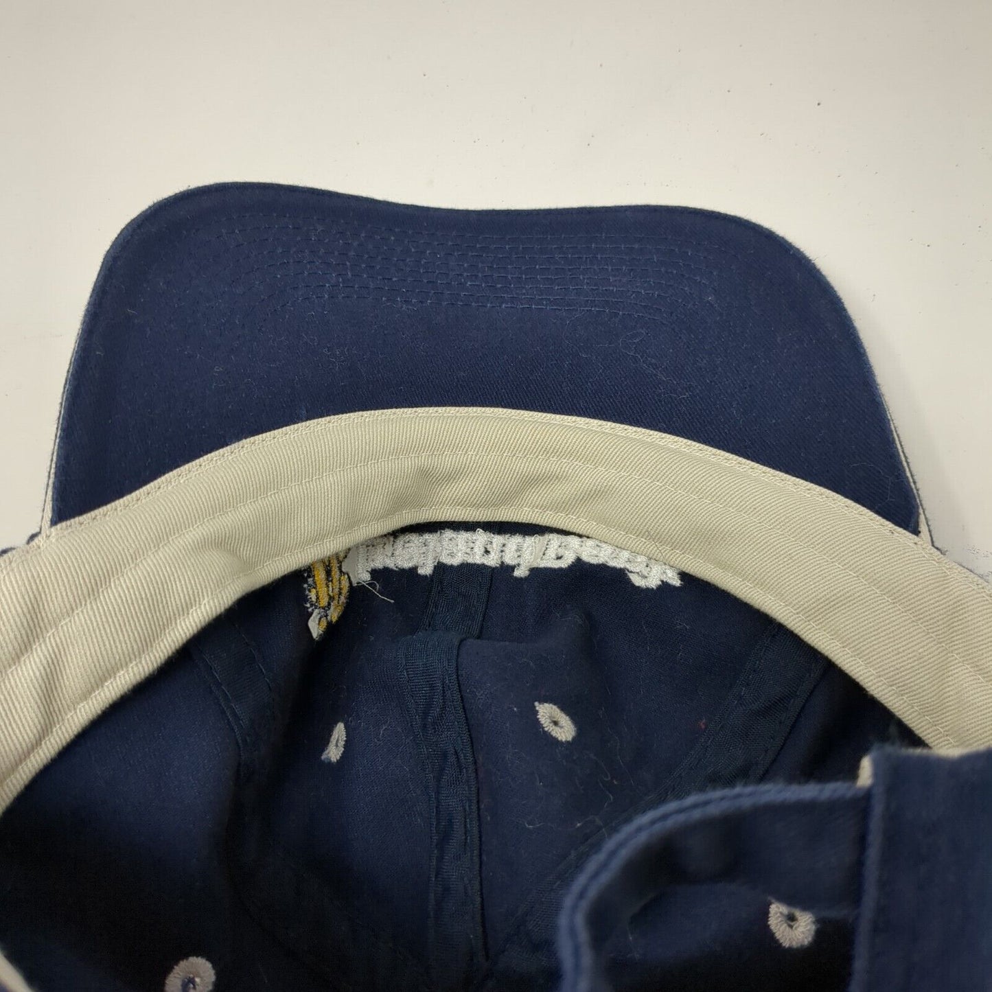 Ireland Bank Slideback Hat Blue One Size Embroidered Fahrenheit 6 Panel