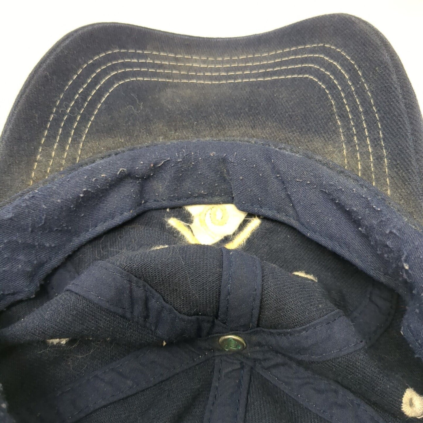 Bobkat Ranch Slideback Hat Blue One Size Adjustable Embroidered 6 Panel Otto