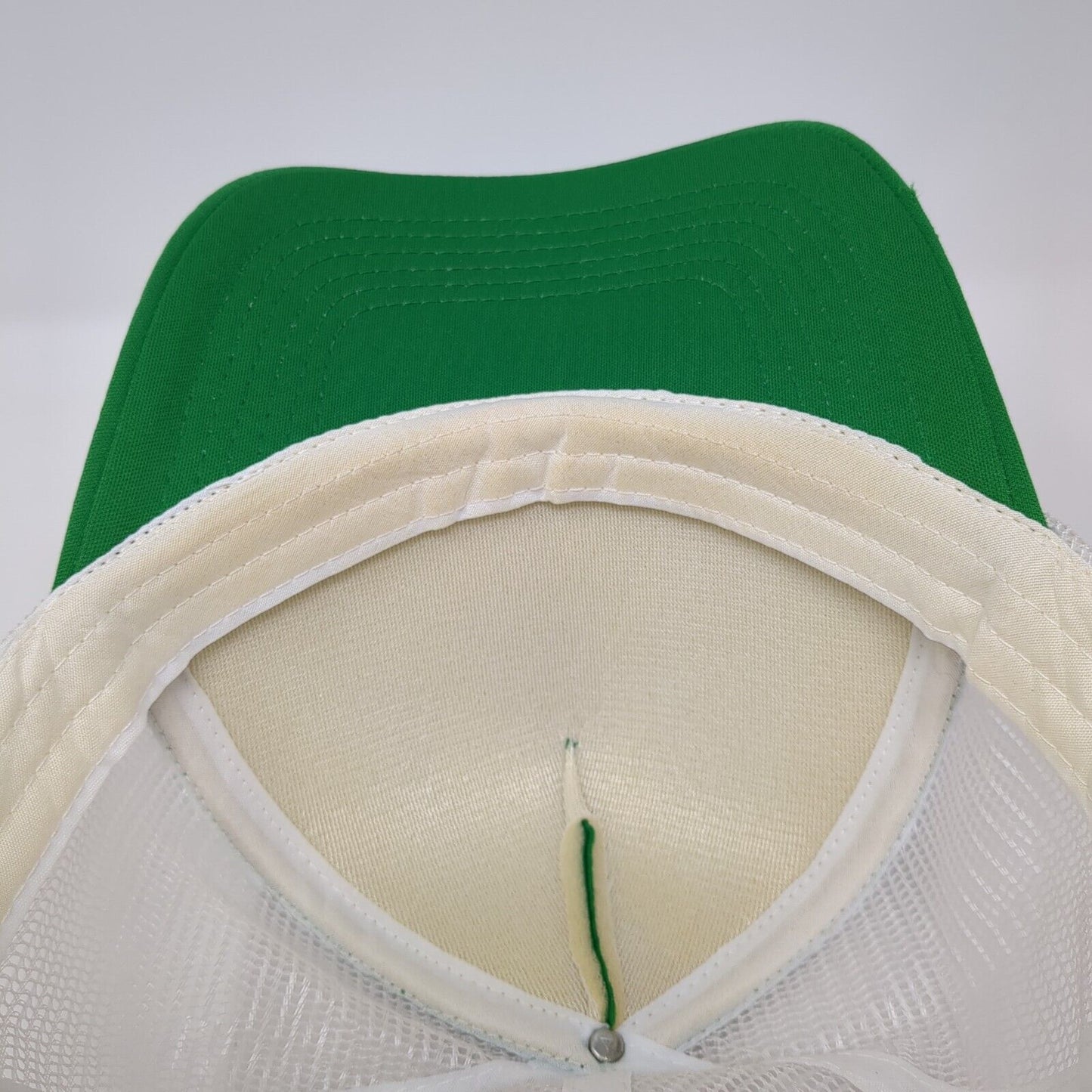 I Love Beer Clover Lucky Snapback Trucker Hat Green One Size Mesh Back