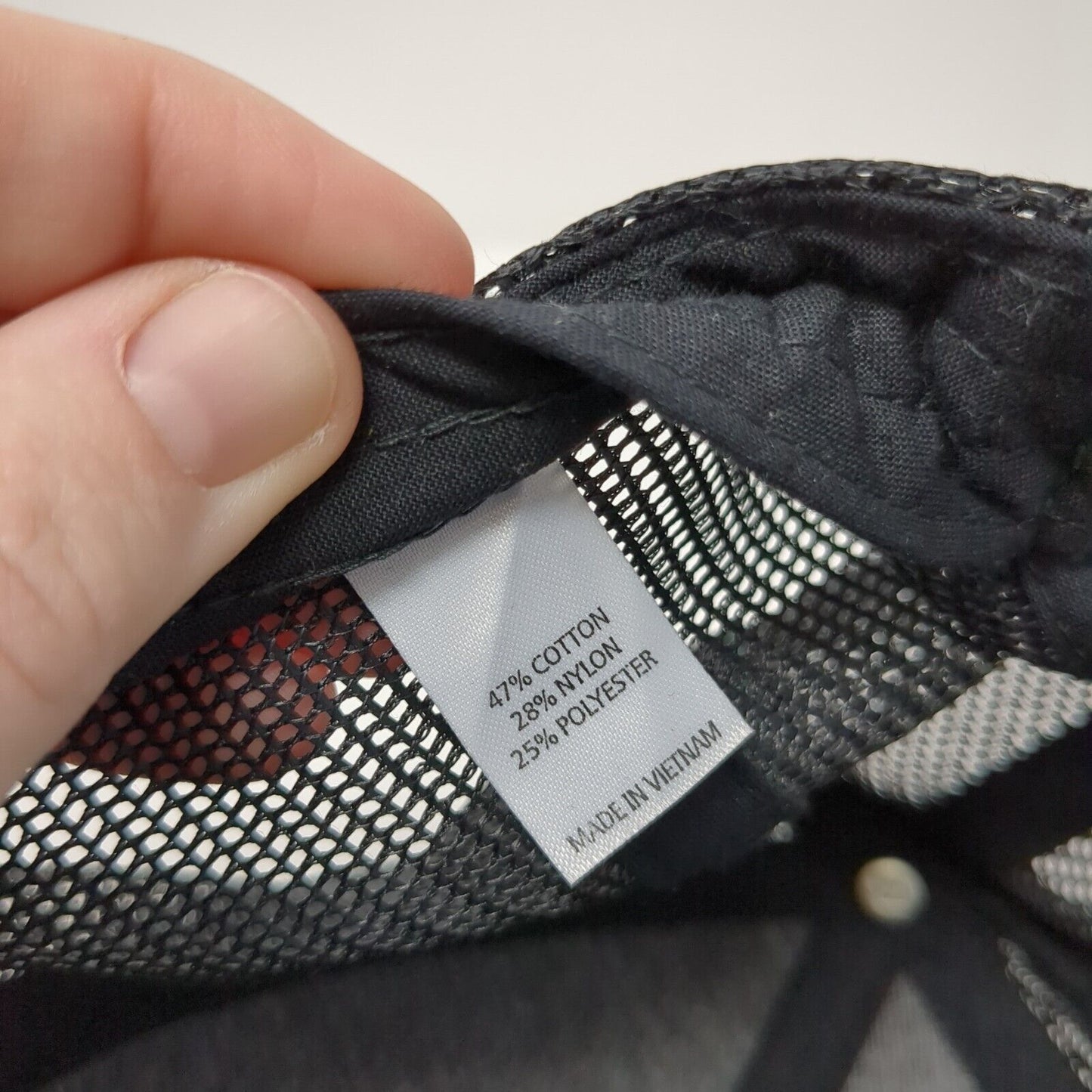 Richardson Snapback Trucker Hat Camo One Size Mesh Back USA Flag Patch