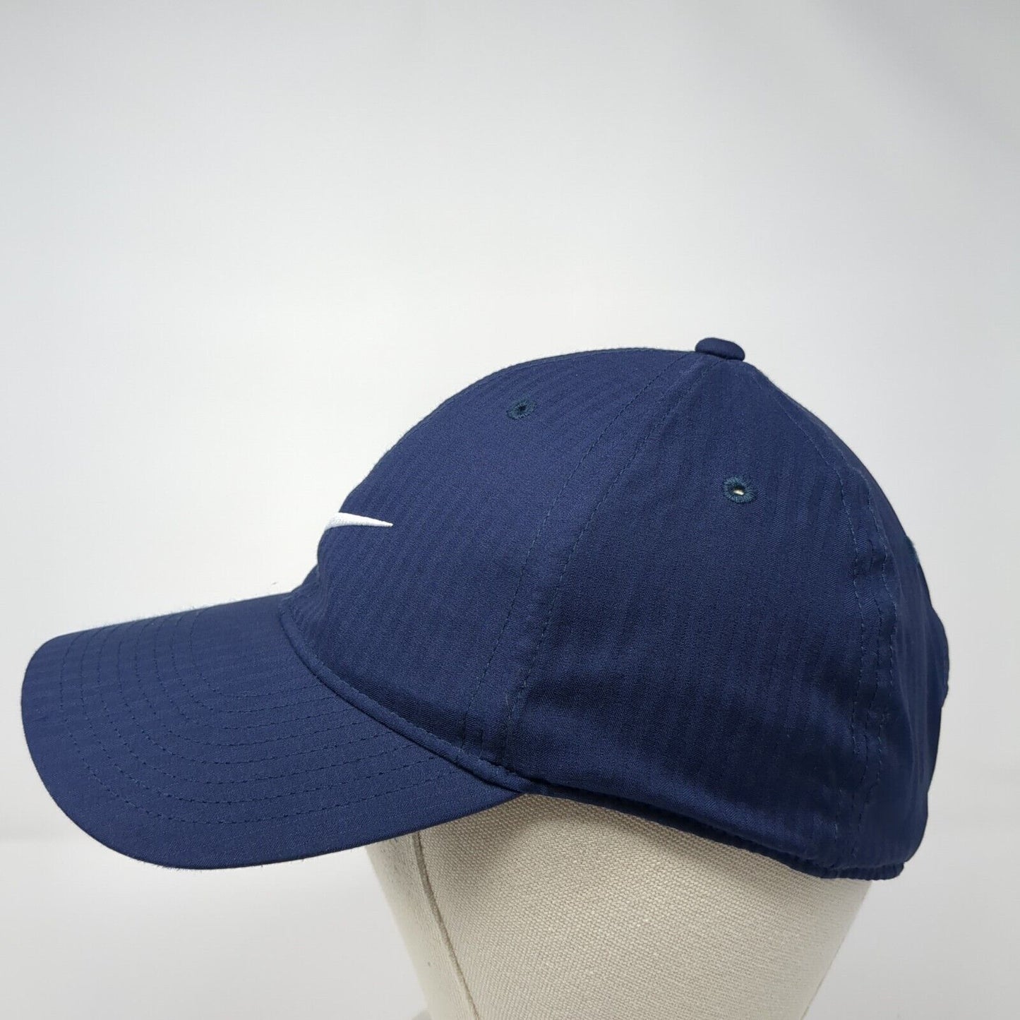 Nike Slideback Hat Blue One Size Adjustable Embroidered Swoosh Legacy91 Dri-Fit