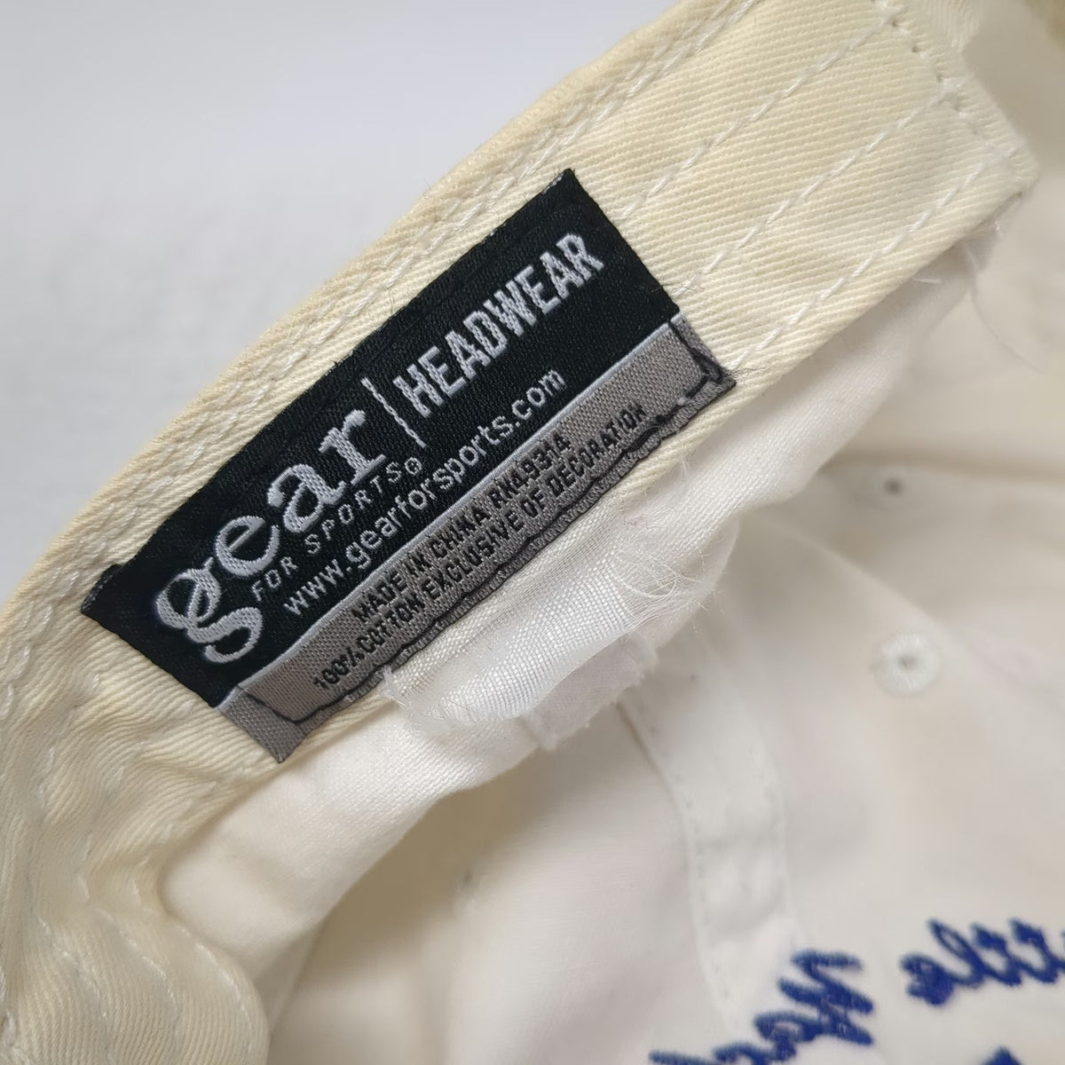 Gear For Sports Seattle Yacht Club Baseball Cap White One Size Est 1892 Hat