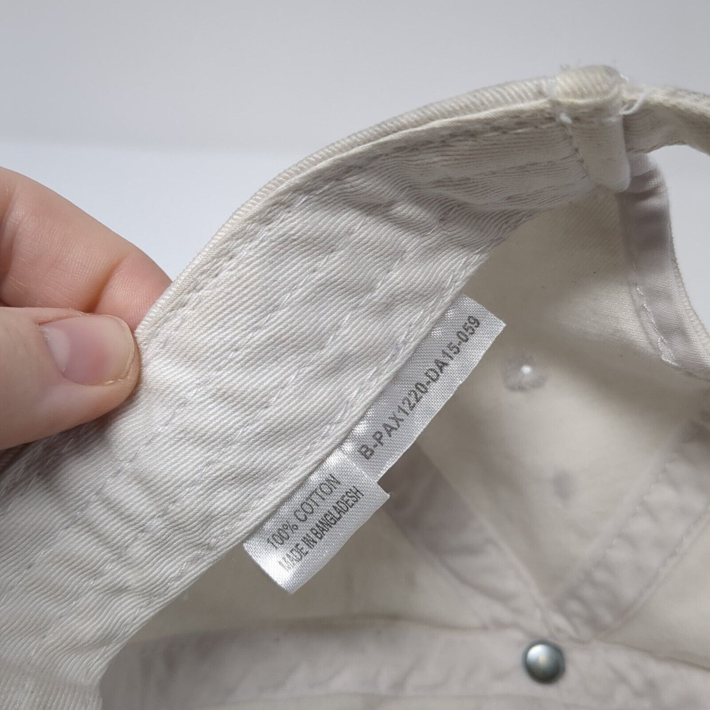 Masters Women's Slideback Hat White One Size Adjustable American Needle