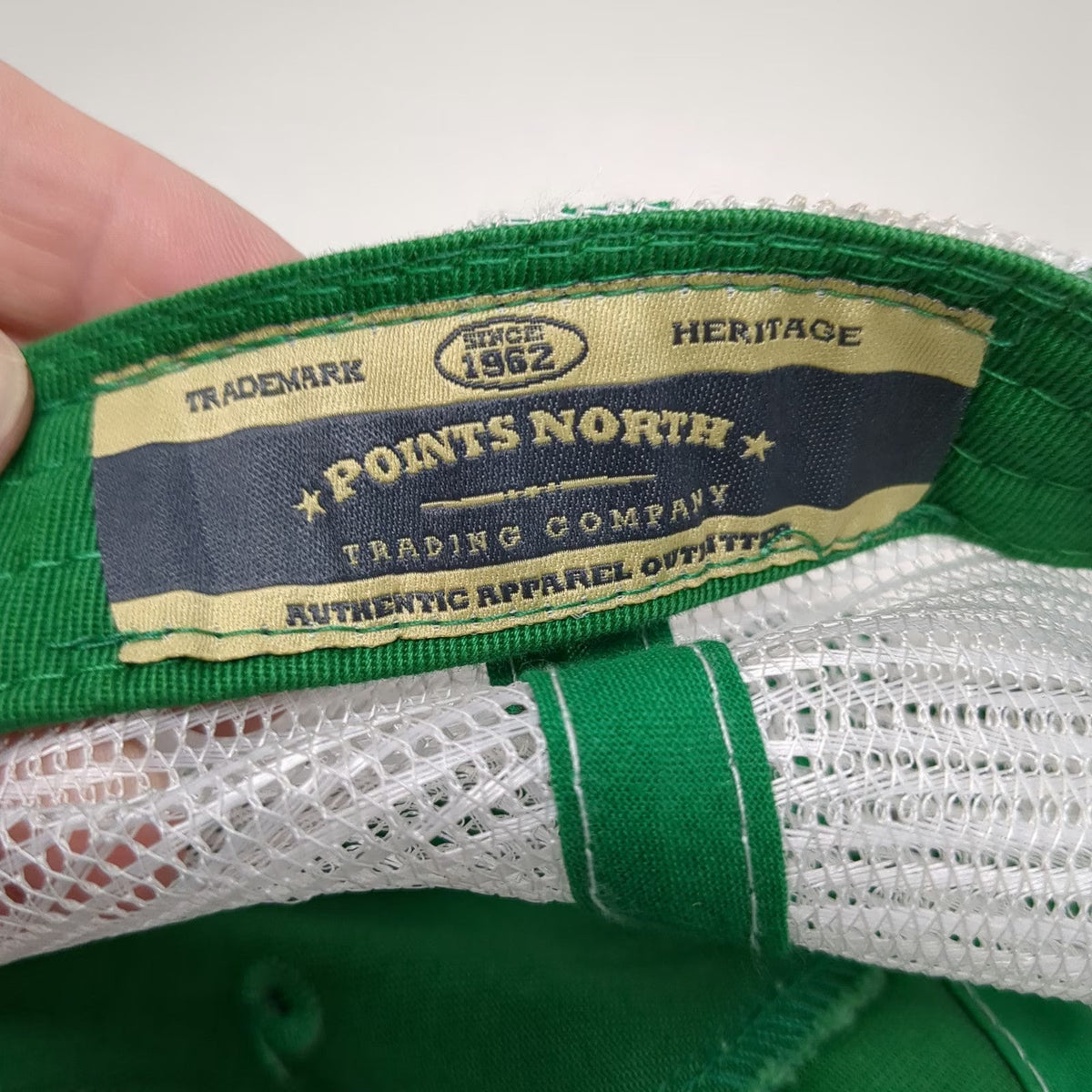 Points North Pheasants Forever Trucker Hat Green One Size Snapback Patch
