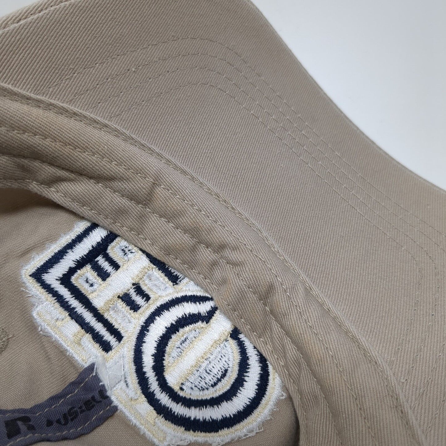 EOU Mountaineers Slideback Hat Tan One Size Adjustable Embroidered