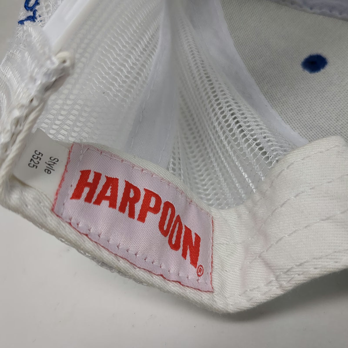 Harpoon Trucker Hat Blue White One Size Mesh Snapback Love Beer Love Life