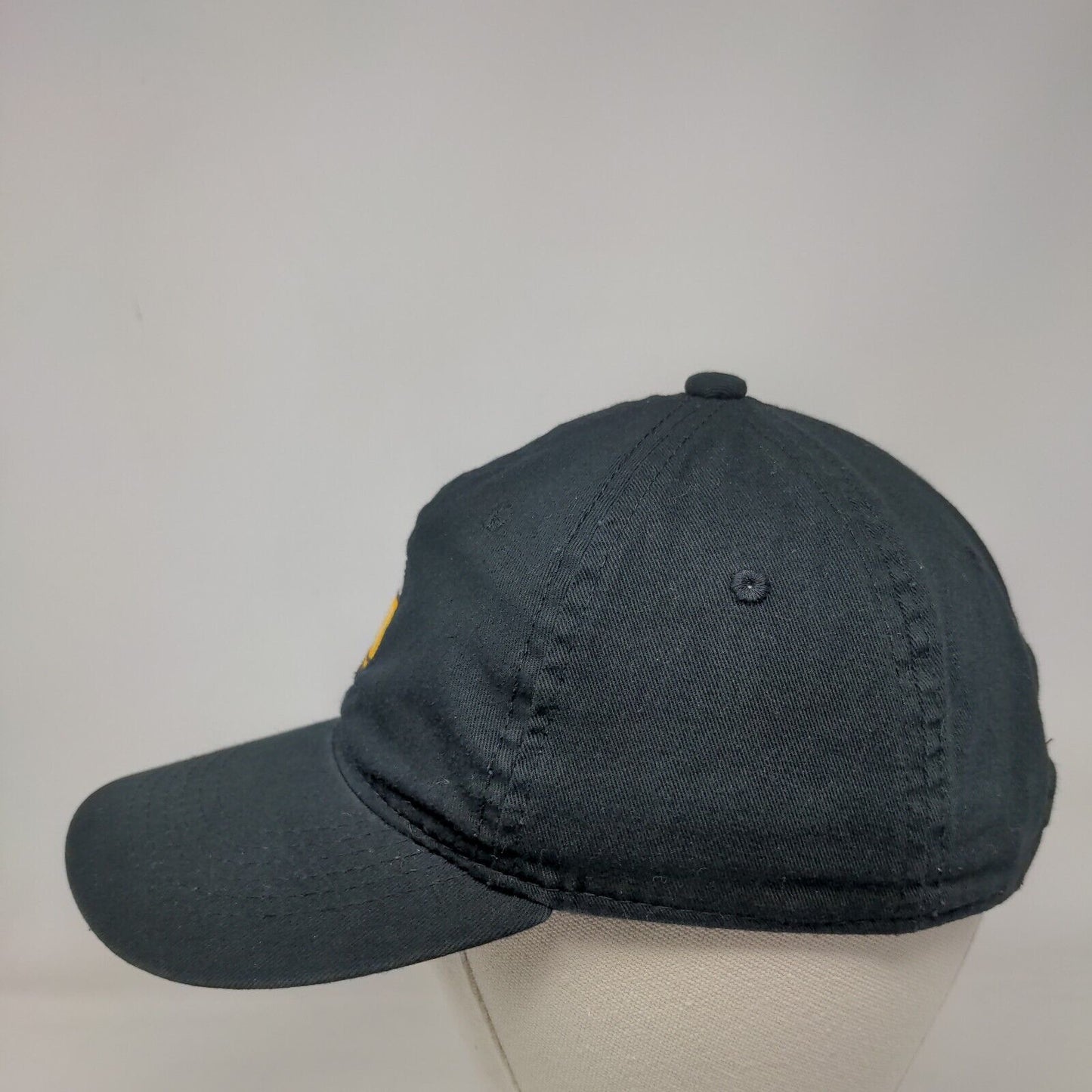 Beer Mug Snapback Hat Black One Size Adjustable Embroidered George