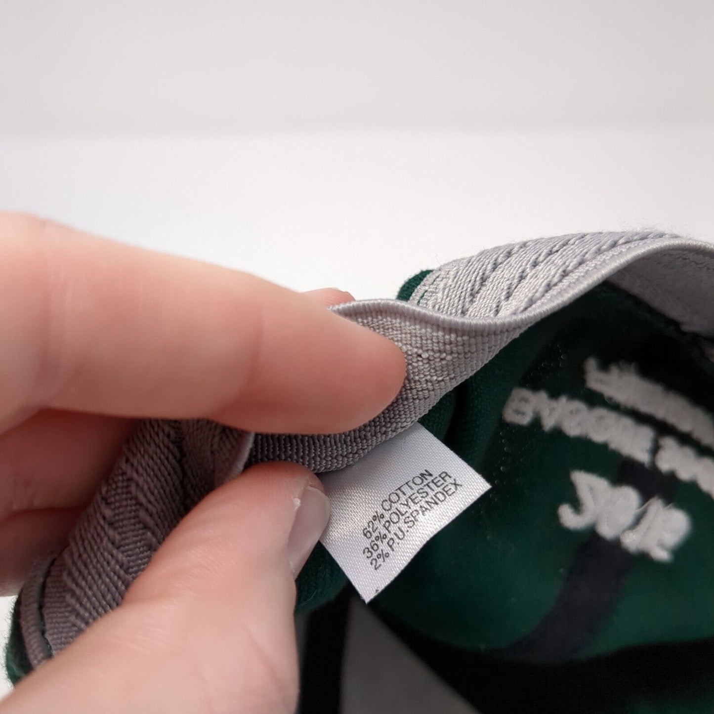 Basque Soccer Friendly 2015 Fitted Hat Green XS-S Solid Embroidered