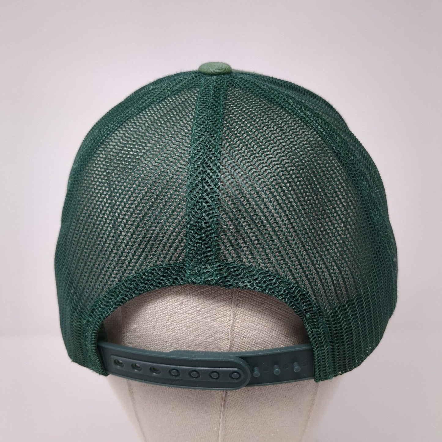 Southern Dream Farm Snapback Trucker Hat Green OS Adjustable Mesh Back Yupoong