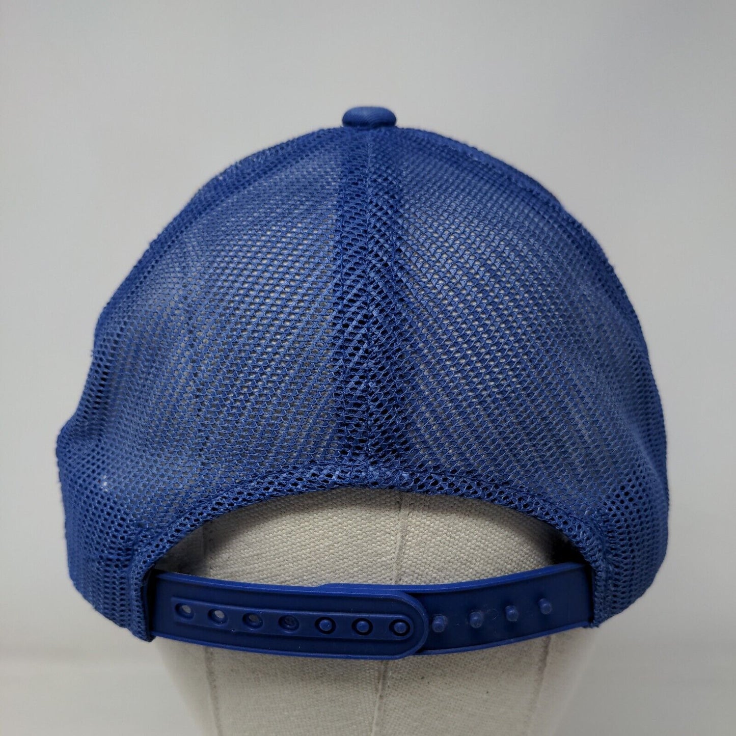 Bass Pro Shops Snapback Mesh Back Trucker Hat Blue OSFM Gone Fishing