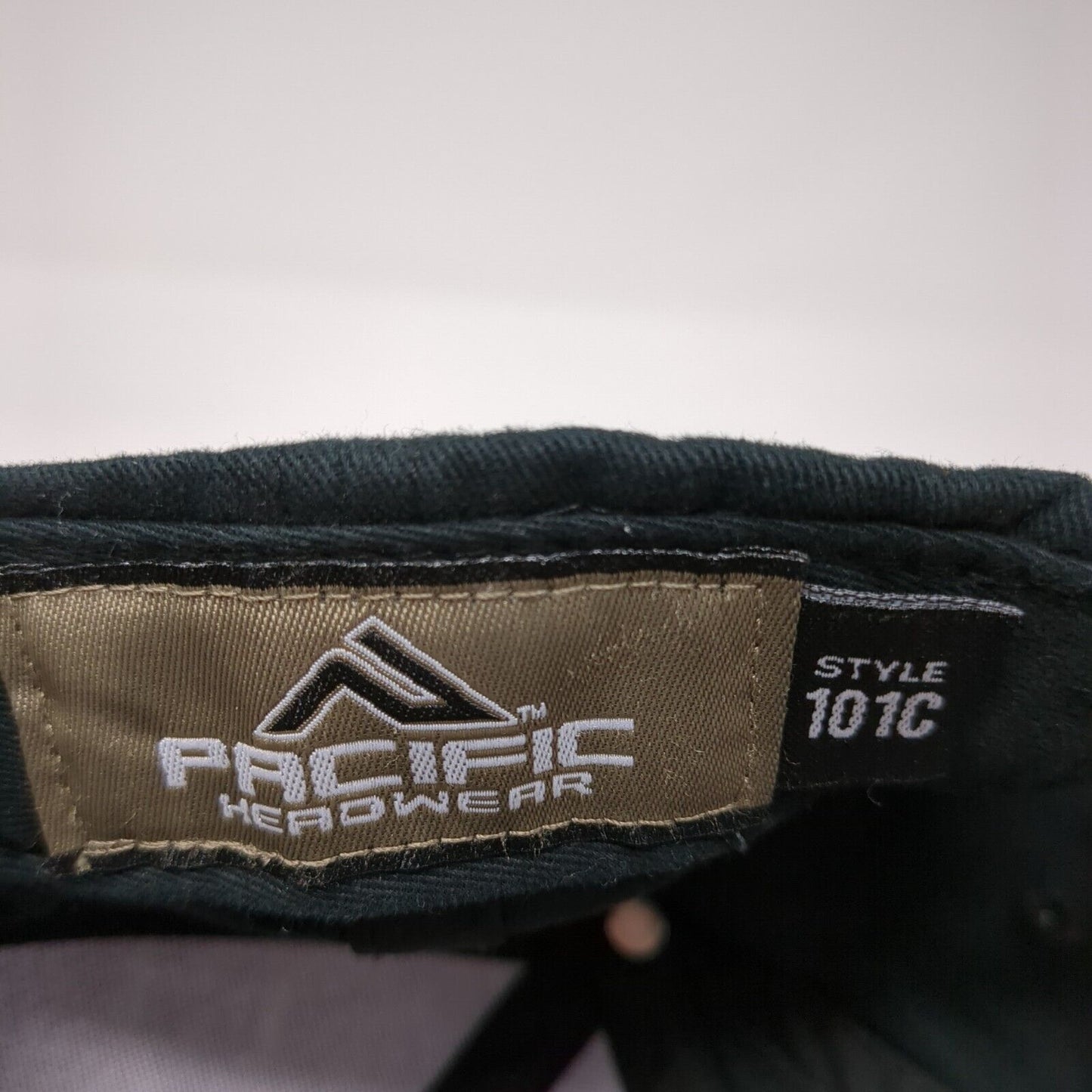 Ernest Packaging Solutions Strapback Hat Black OS Adjustable Pacific Headwear