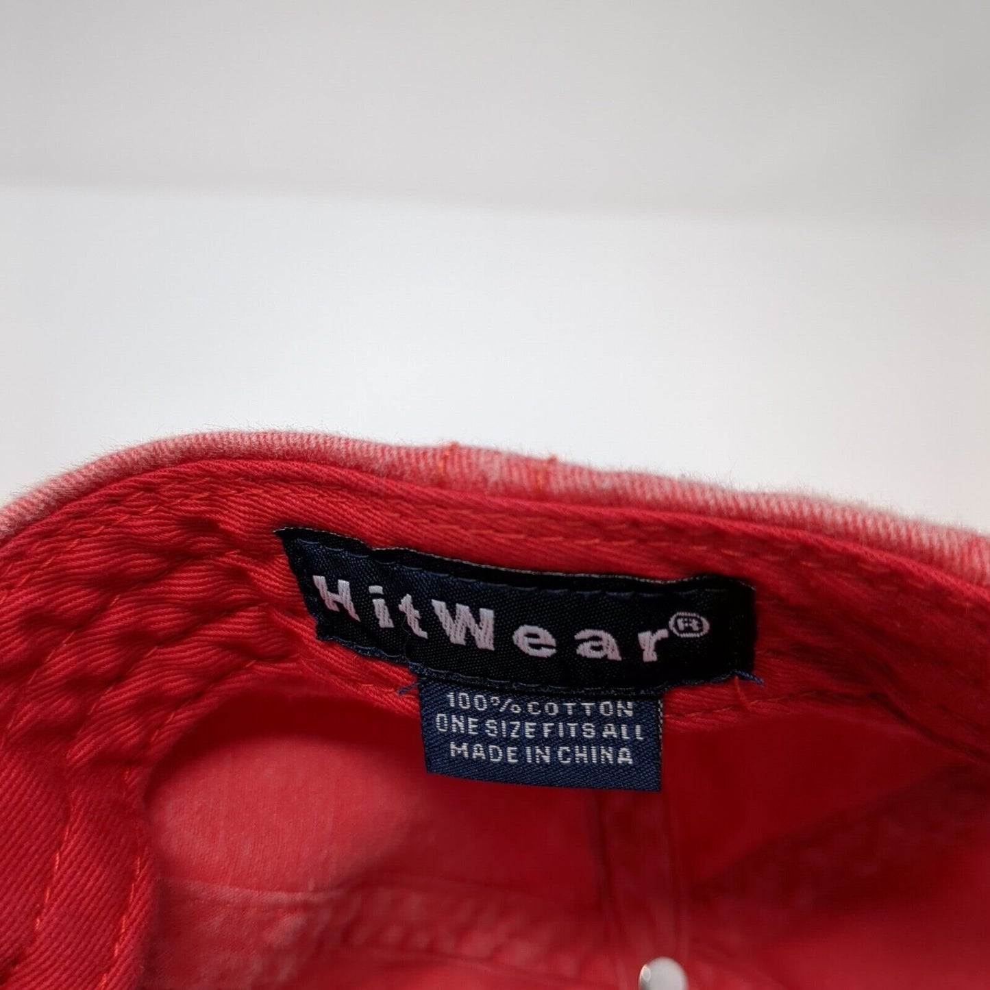 Flamingo Key Strapback Hat Red One Size Adjustable Hit Wear 6 Panel