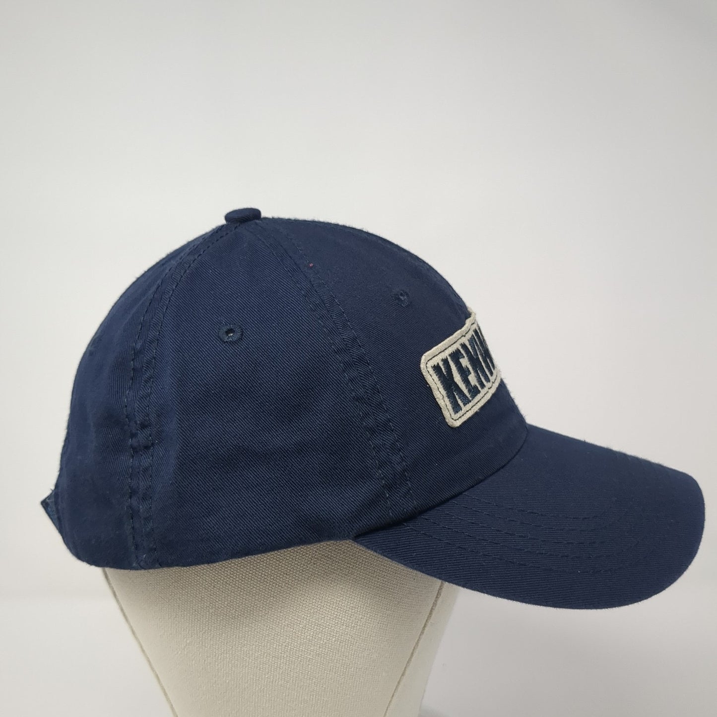 Kenworth Spell Out Strapback Hat Blue One Size Adjustable Embroidered