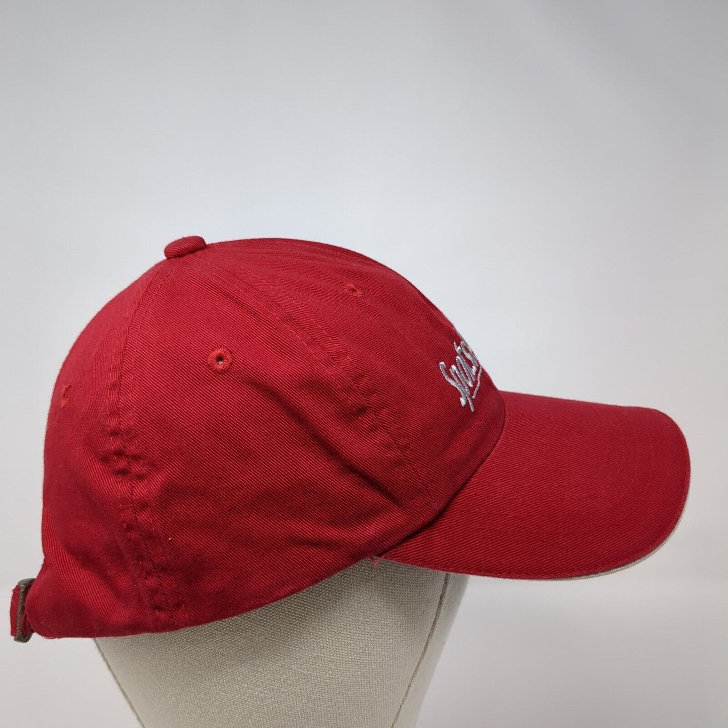 Sports Radio KC.com Slideback Hat Red One Size Adjustable Sportsman