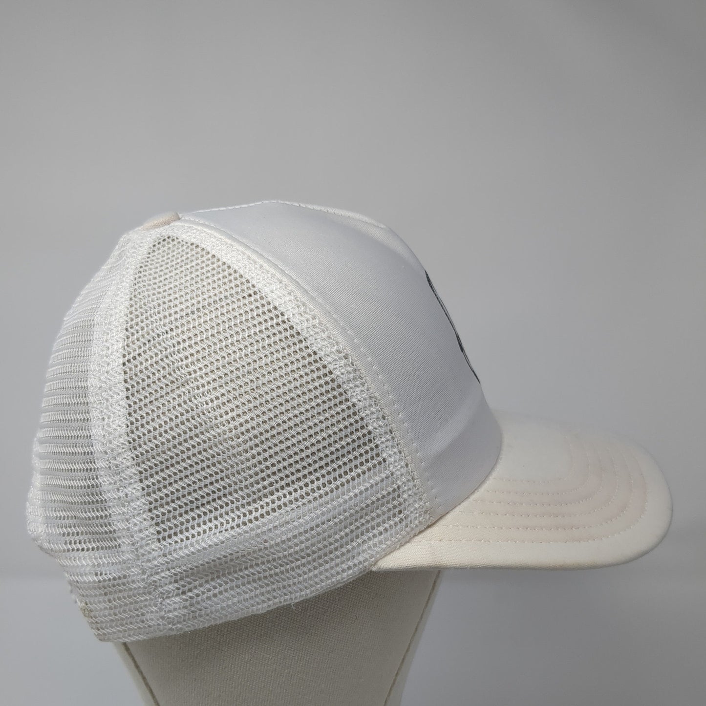 AMO MTD AFL CIO Snapback Trucker Hat White One Size Mesh Back USA