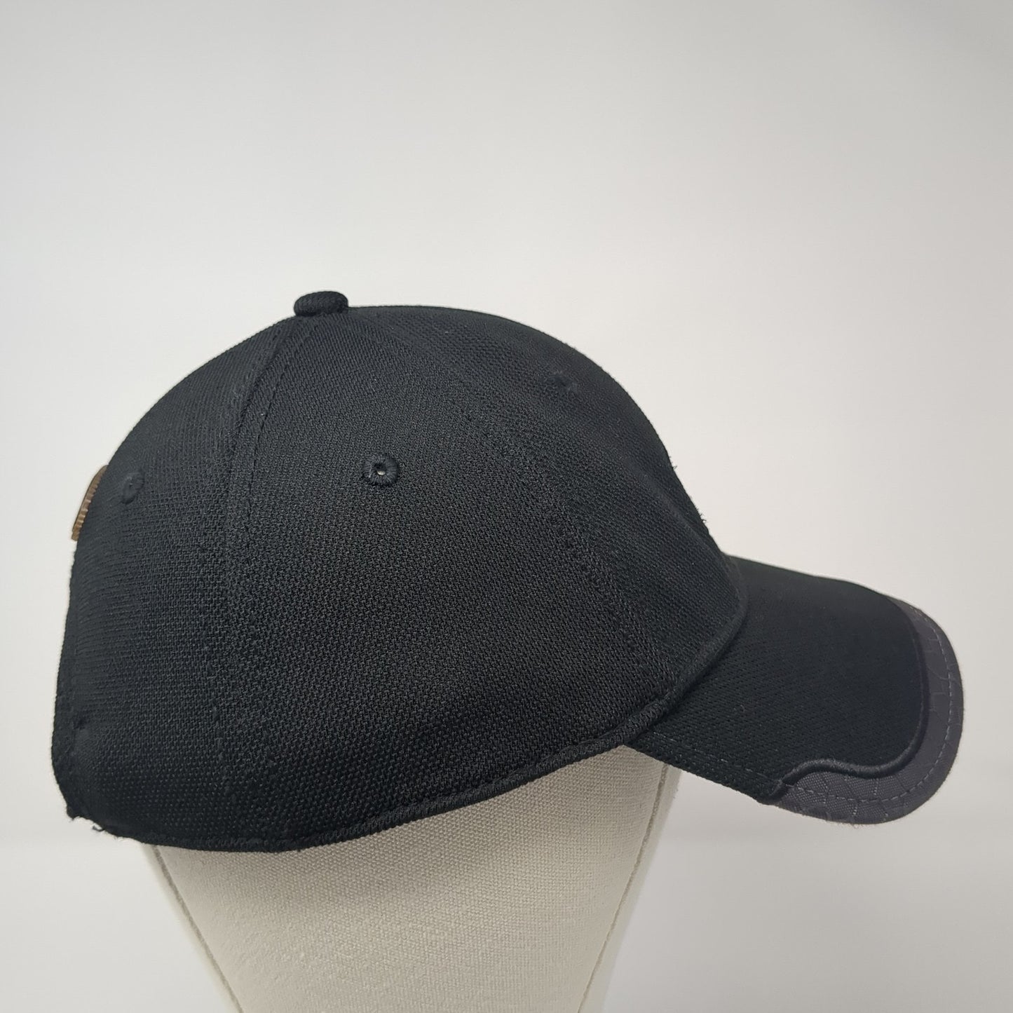 Under Armour Strapback Baseball Cap Black One Size Adjustable Embroidered