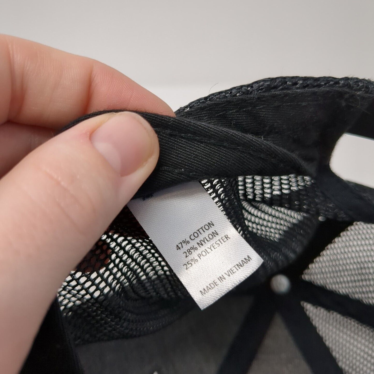 SGW Snapback Mesh Back Trucker Hat Gray One Size Adjustable Richardson