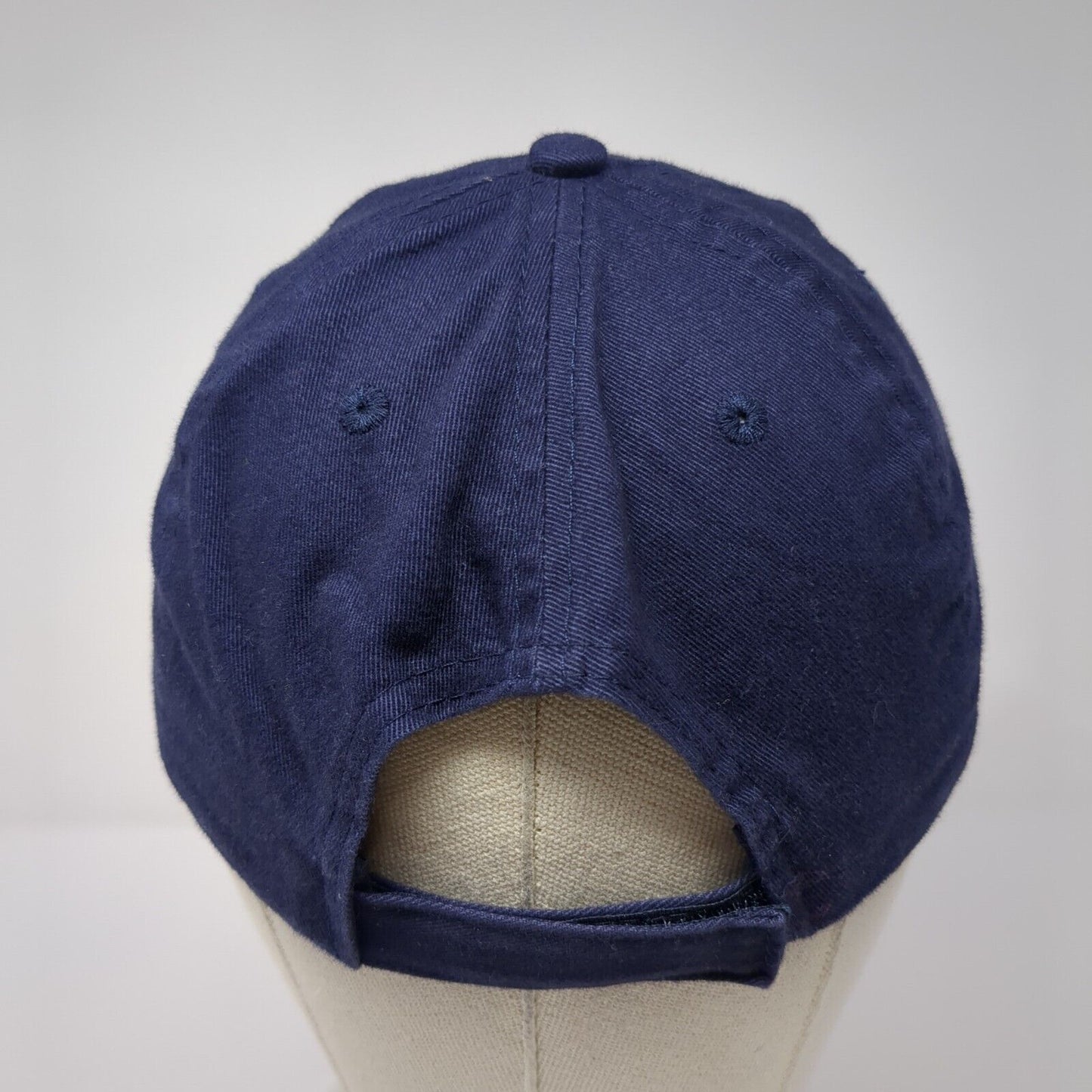 Arizona Strapback Hat Blue One Size Adjustable Embroidered 6 Panel