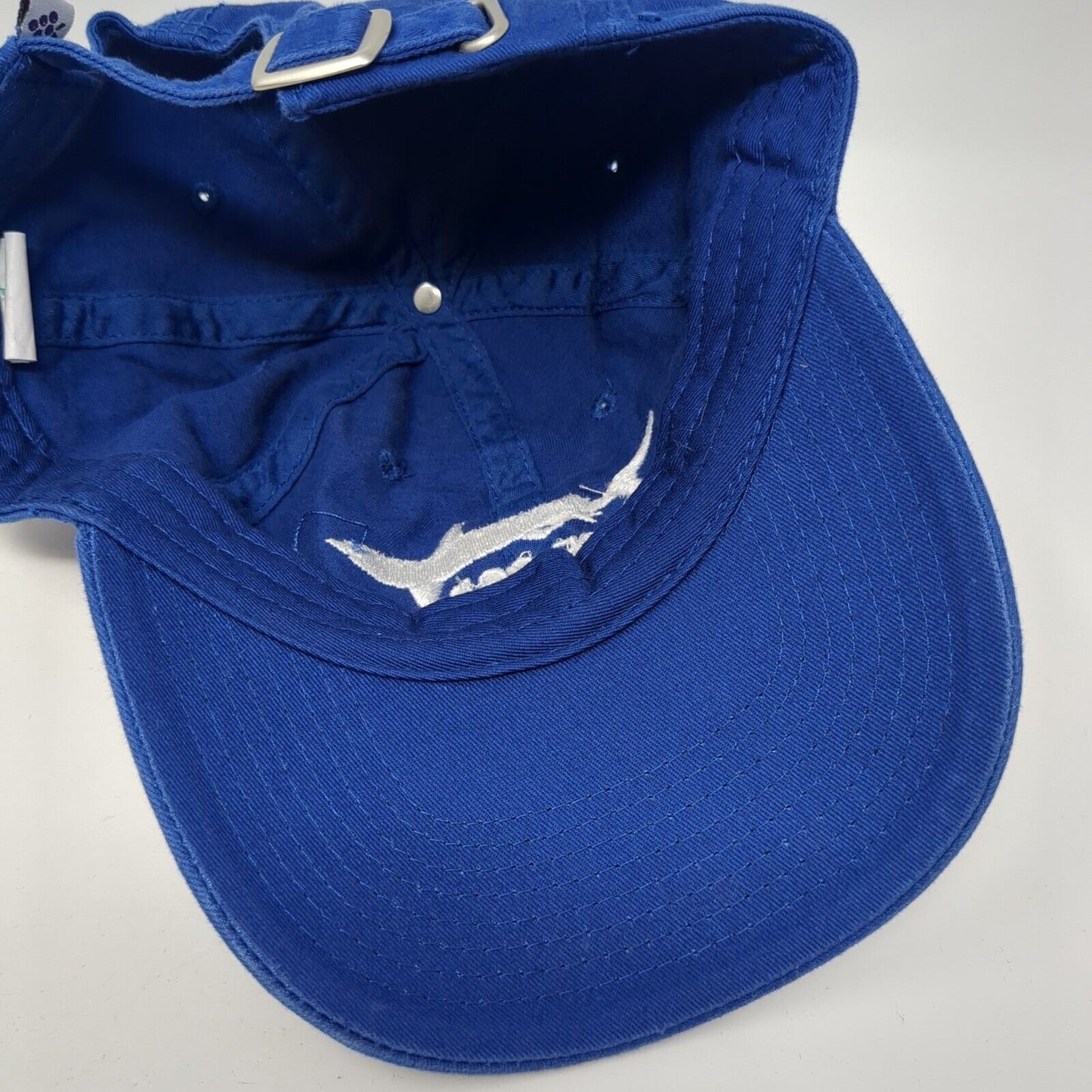 Cape Cod Slideback Hat Blue One Size Adjustable Embroidered Solt As A Grape