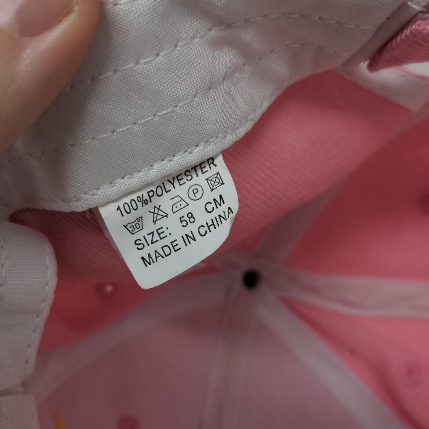 Daytona Beach Bike Week 2023 Strapback Hat Pink 58cm Solid Embroidered