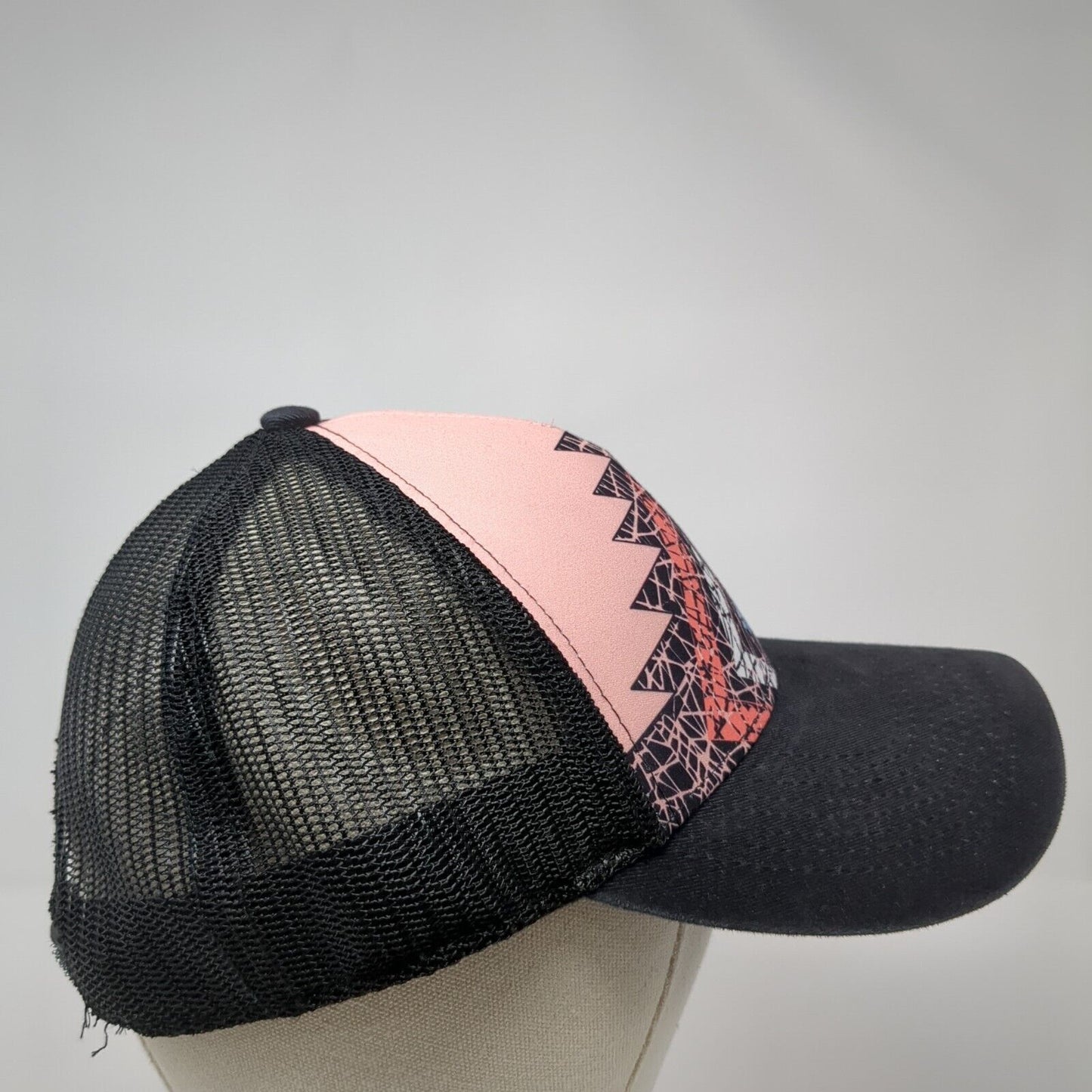 Ariat Strapback Mesh Back Trucker Hat Multi One Size Aztec Adjustable