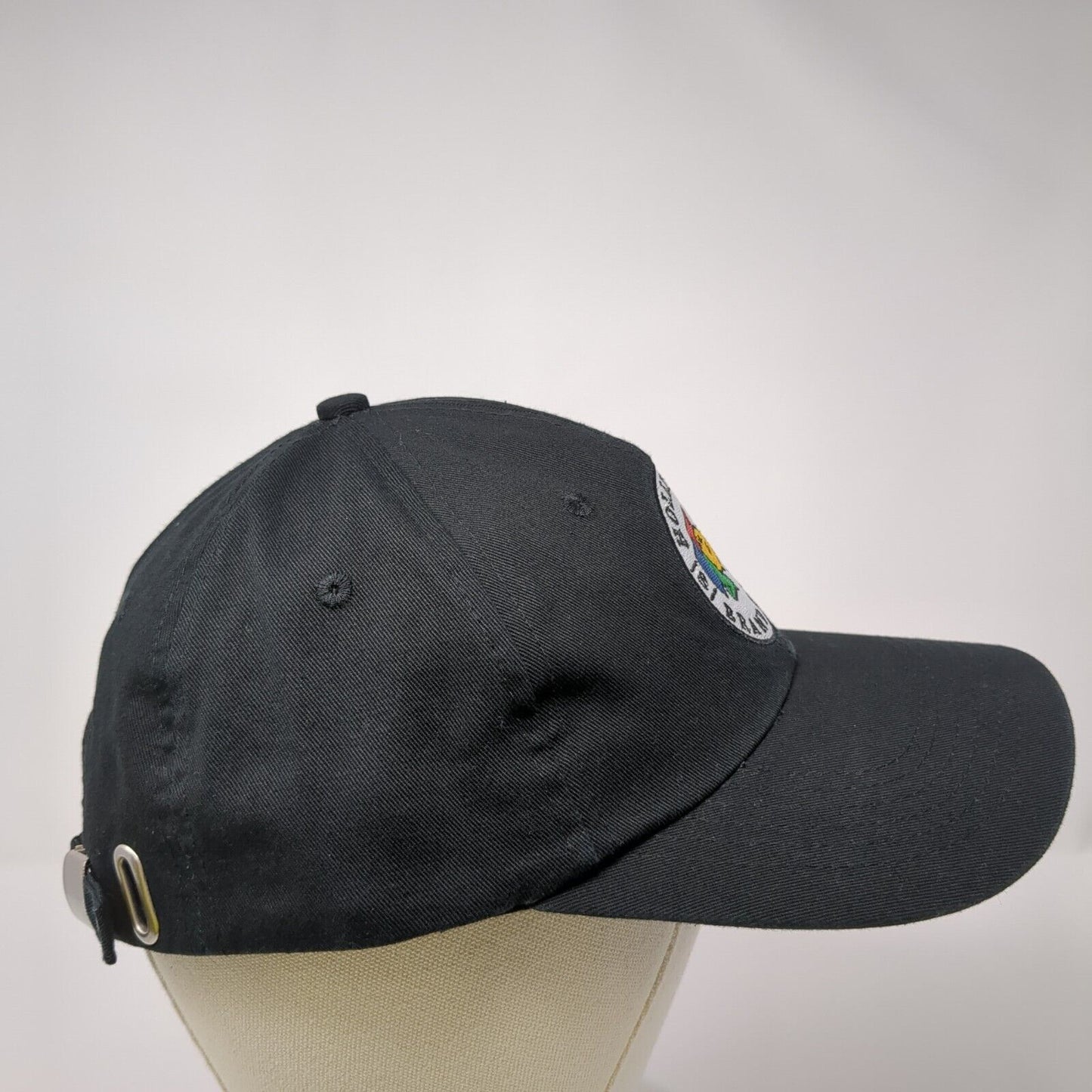 Hollyland 912 Brand Day Slideback Hat Black One Size Adjustable 6 Panel