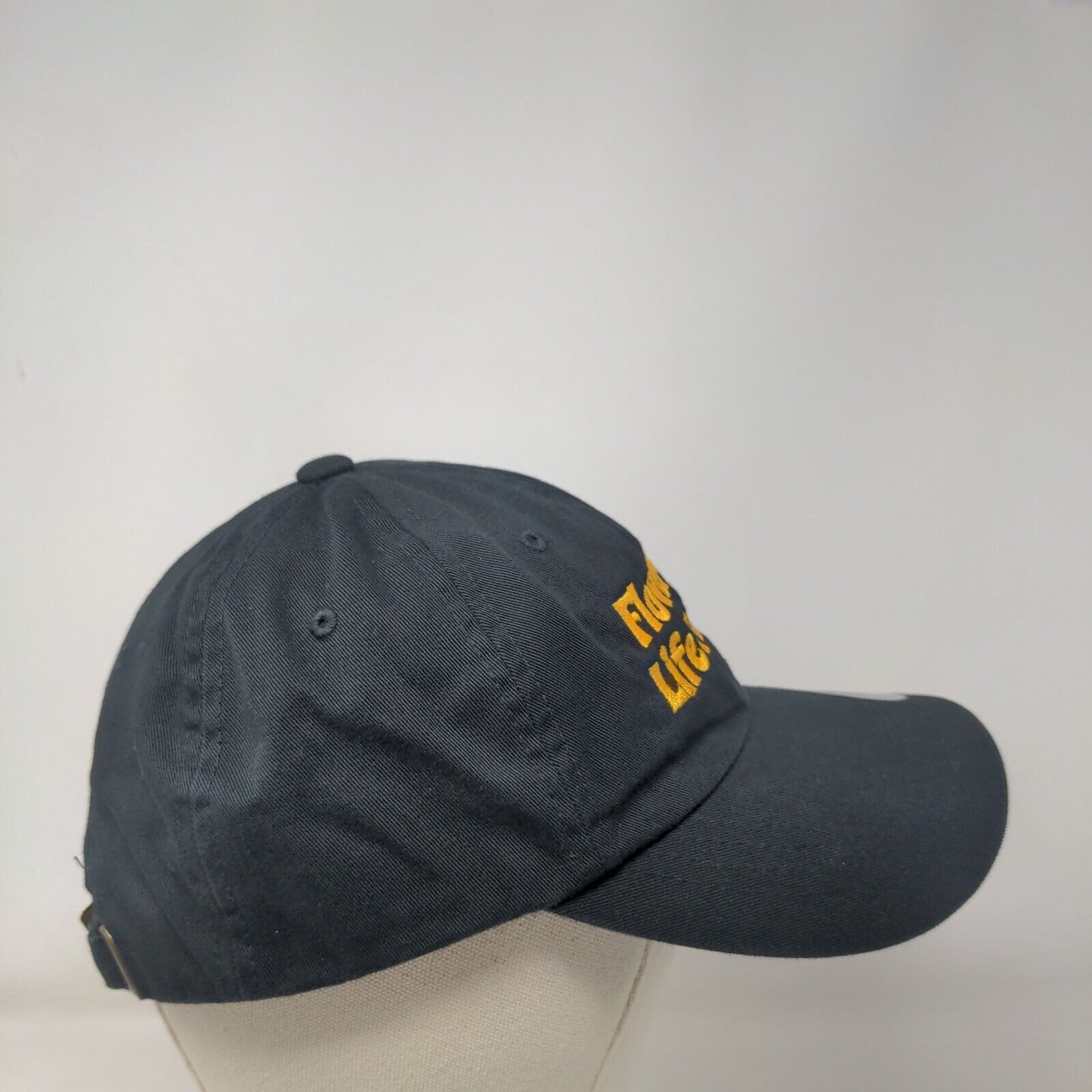 Flower Of Life Farms Slideback Hat Black One Size Embroidered Yupoong