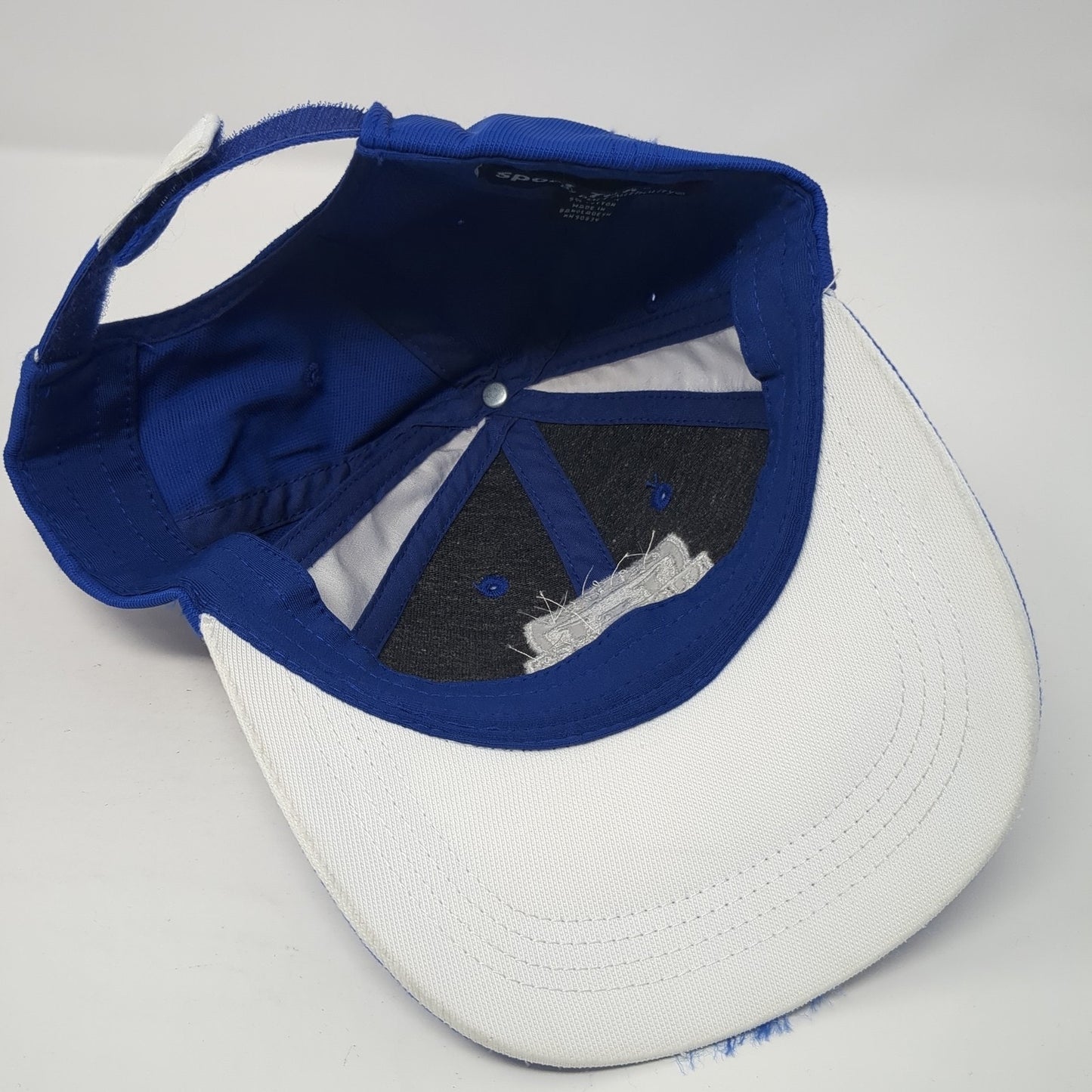 Blue Warriors Fitted Trucker Hat Blue One Size Embroidered Mesh Back New Era