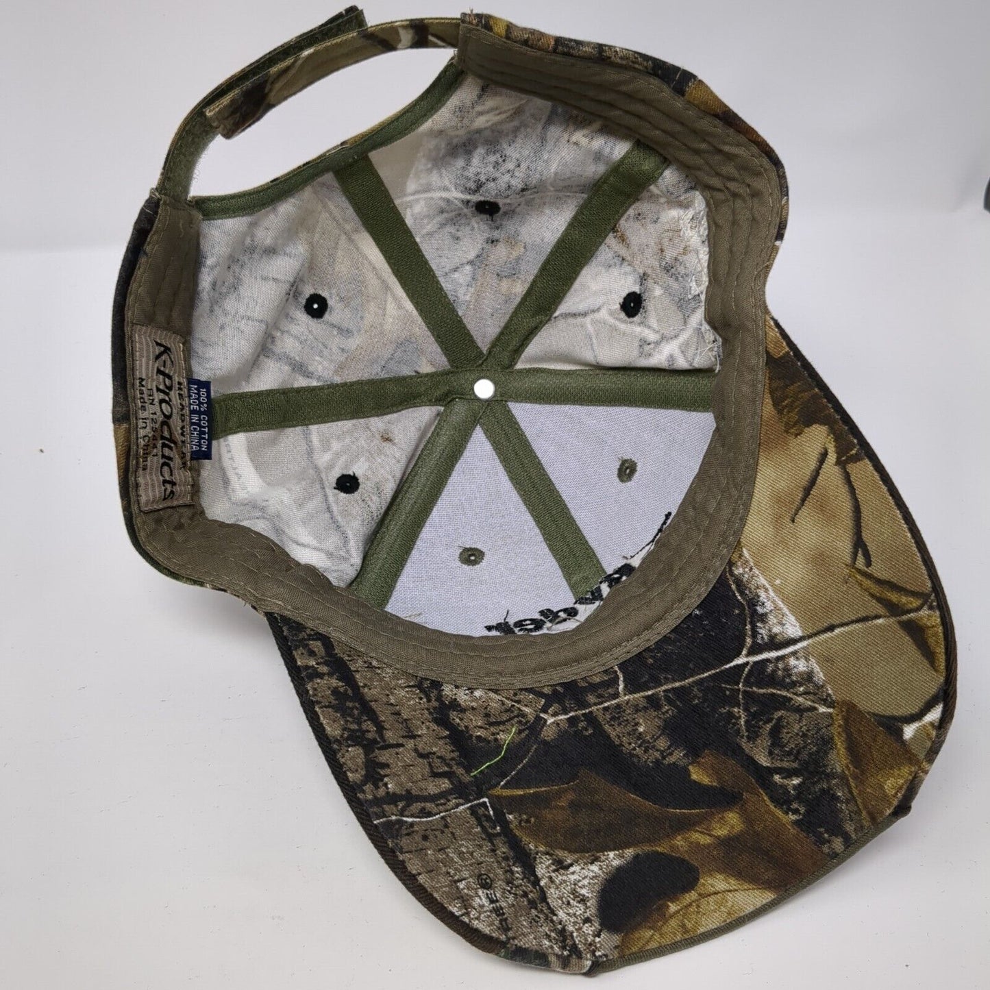 Ryder The Bob McKinley Memorial Golf Tournament Strapback Hat Camo OS K-Products