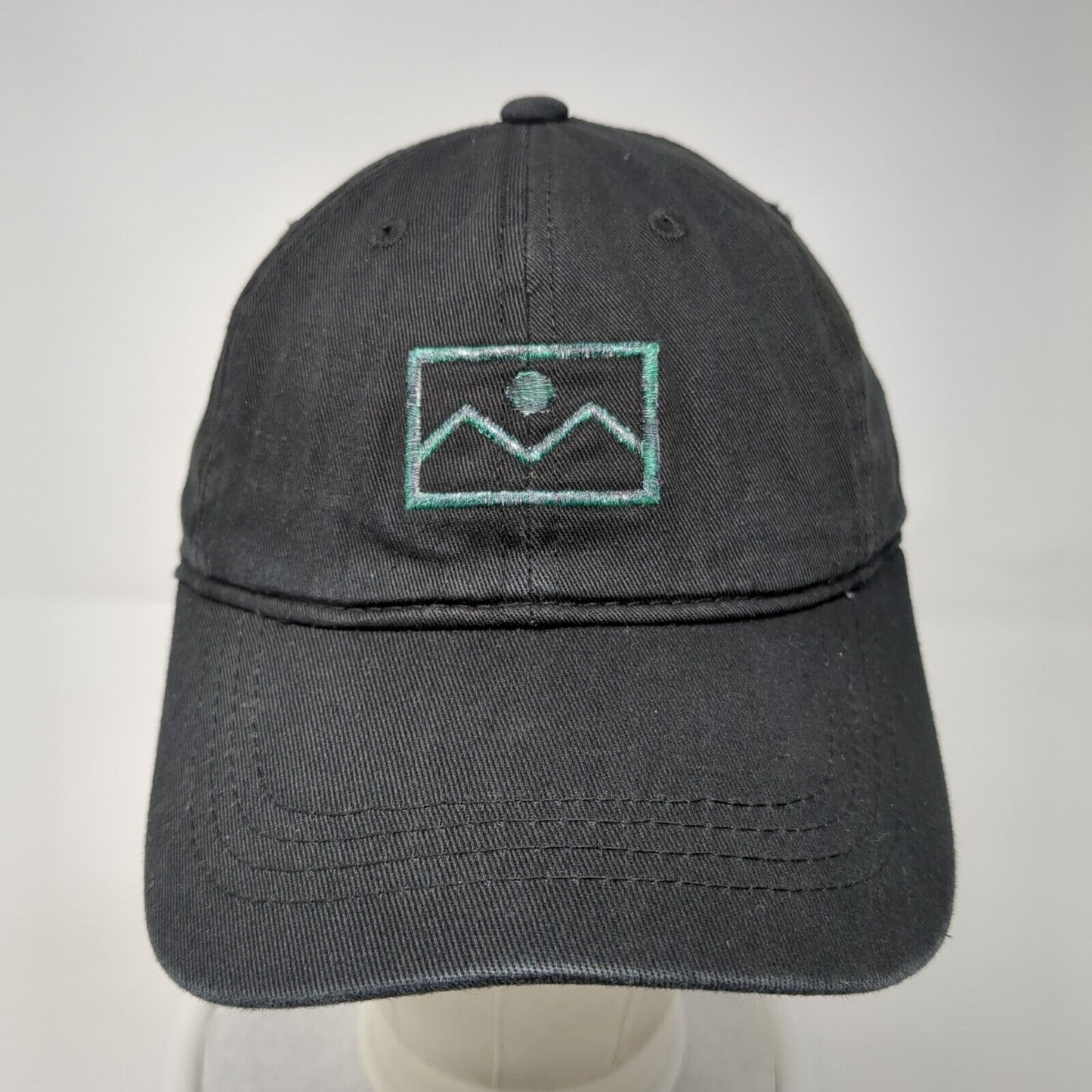 DNVR Slideback Hat Black One Size Adjustable Embroidered We Are Denver