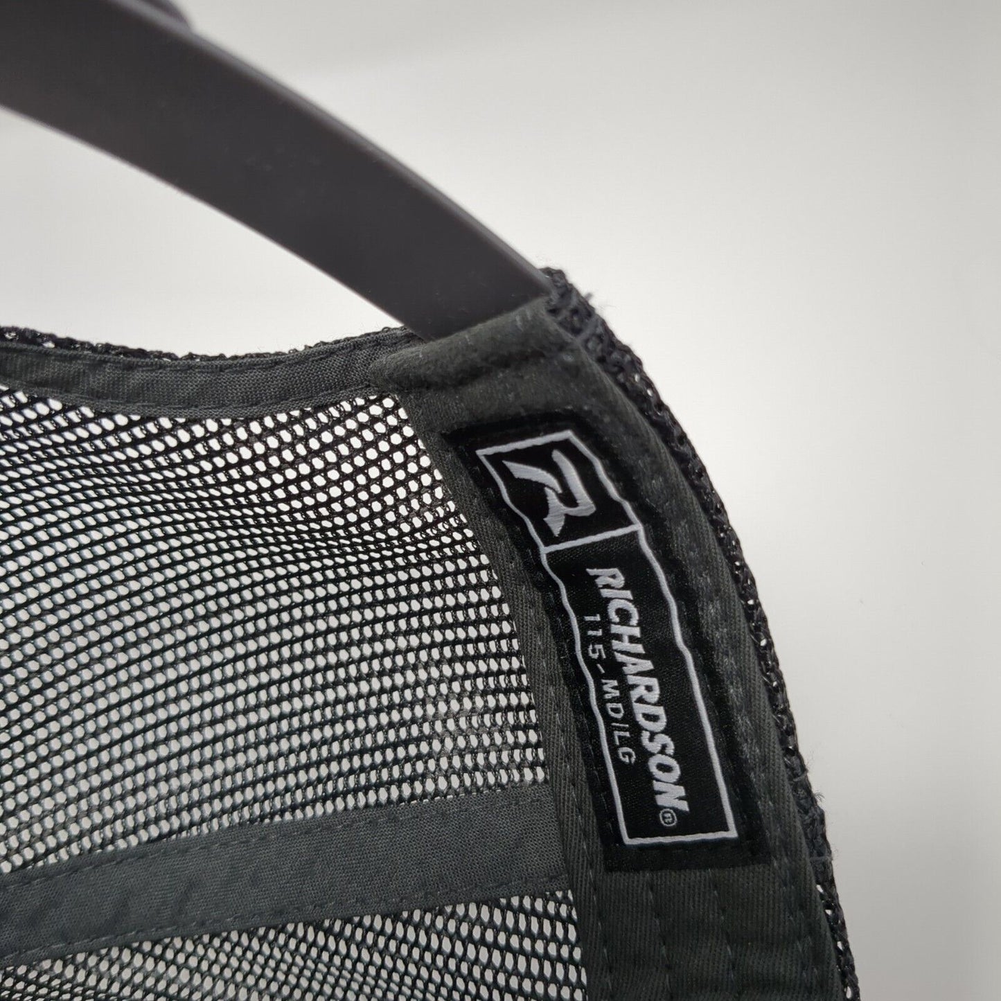 Flat Bread Neapolitan Pizzeria Snapback Trucker Hat Gray M/L Mesh Richardson