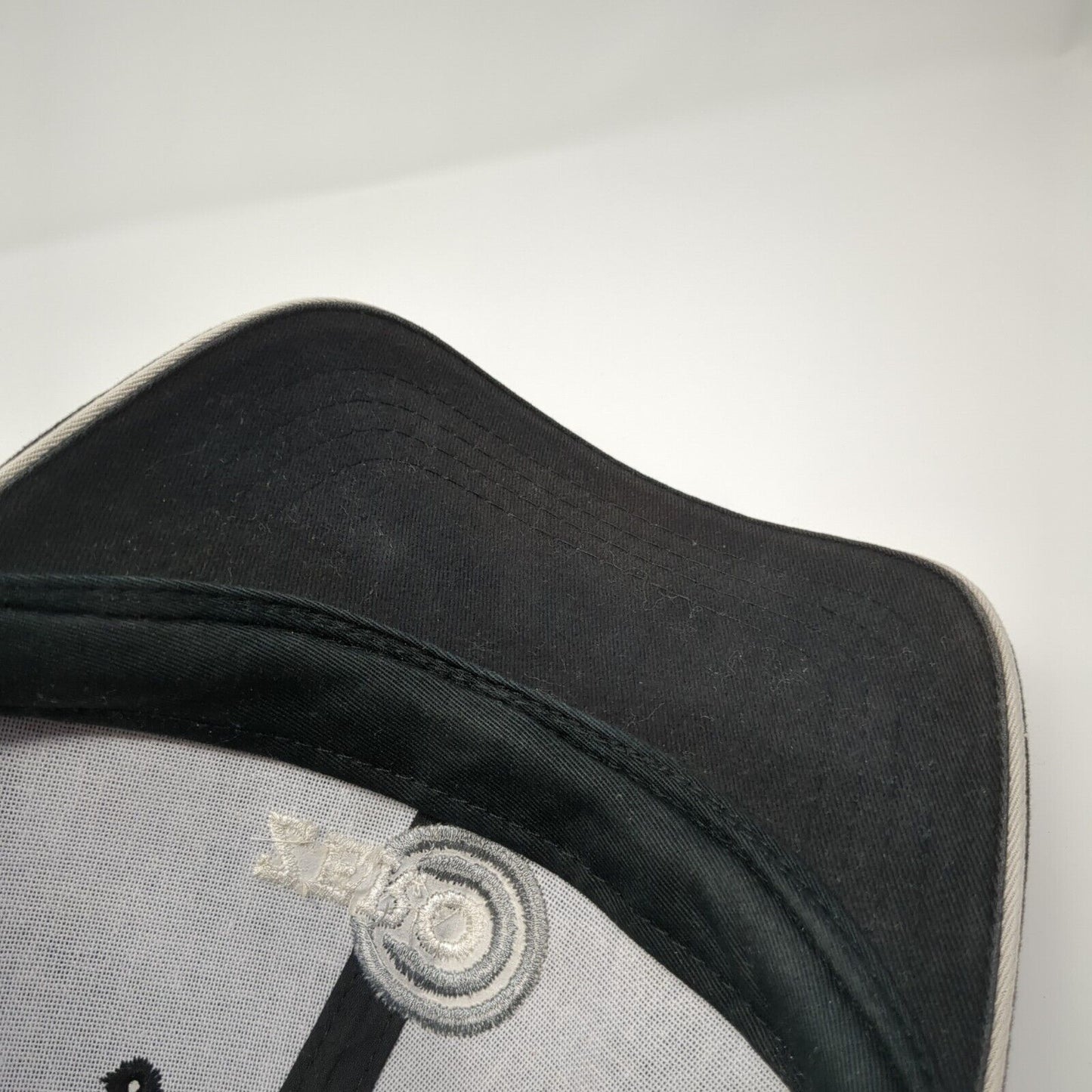 ZERO Slideback Hat Black One Size Adjustable Embroidered 6 Panel Cotton