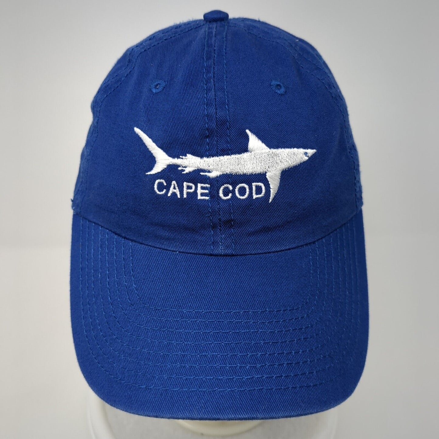 Cape Cod Slideback Hat Blue One Size Adjustable Embroidered Solt As A Grape