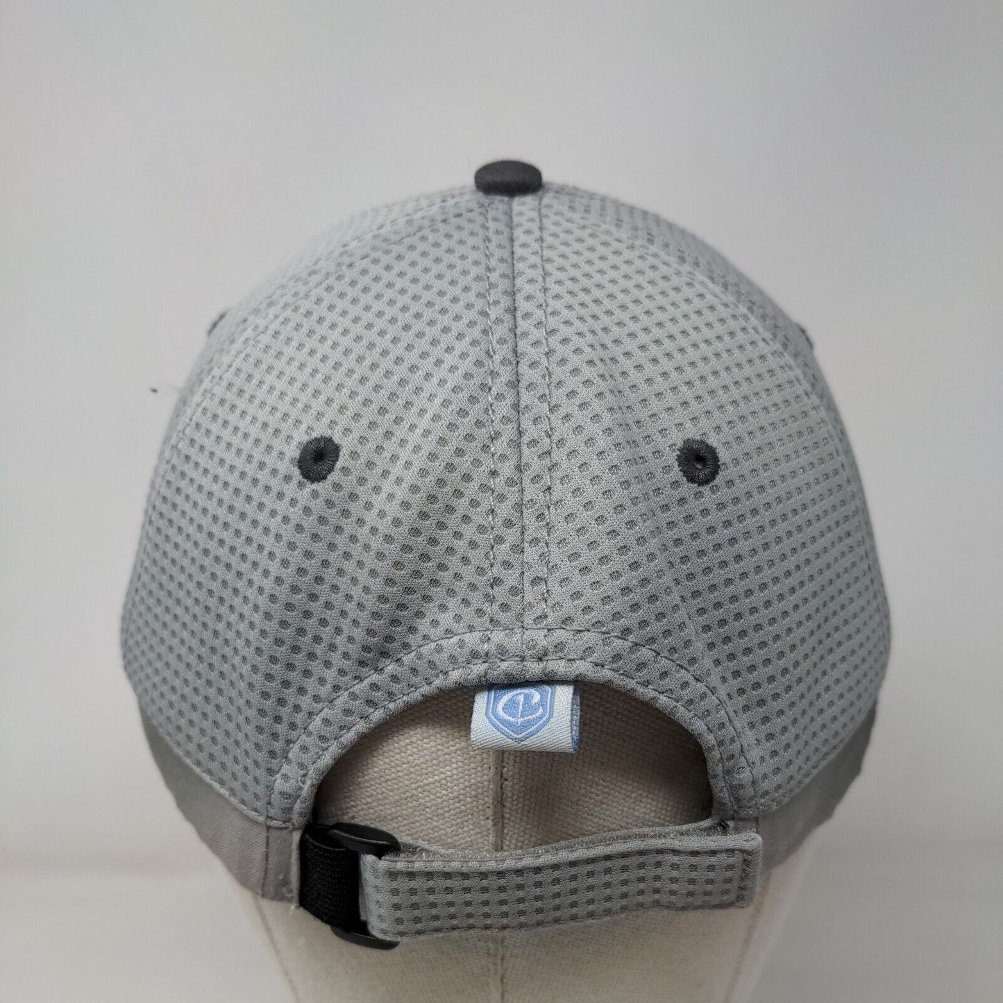 Holiday Builders Strapback Golf Hat Gray OS Adjustable Embroidered Cap America