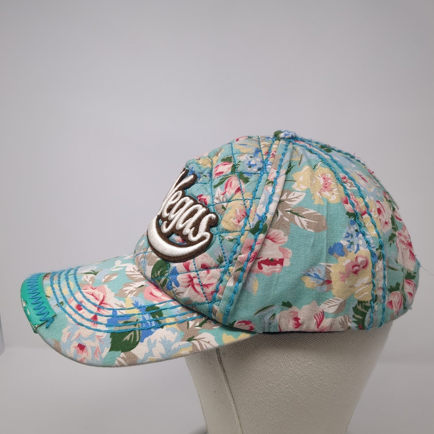 Las Vegas Snapback Hat Multicolor One Size Adjustable Embroidered Robin Ruth