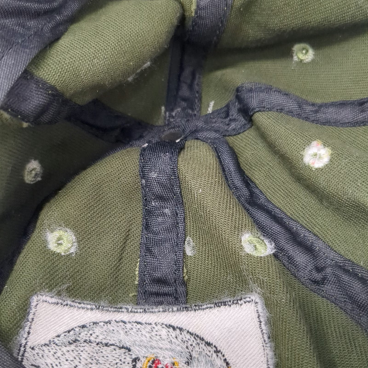 Goshawk Society Inc Embroidered Patch Green One Size Baseball Cap Hat Bird