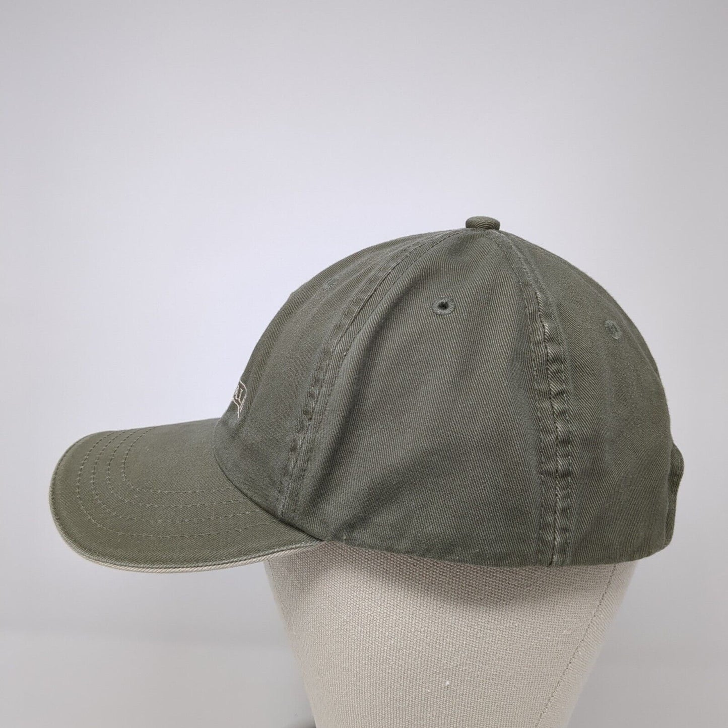 The National II The Deuce Slideback Hat Green OS Adjustable American Dry Goods