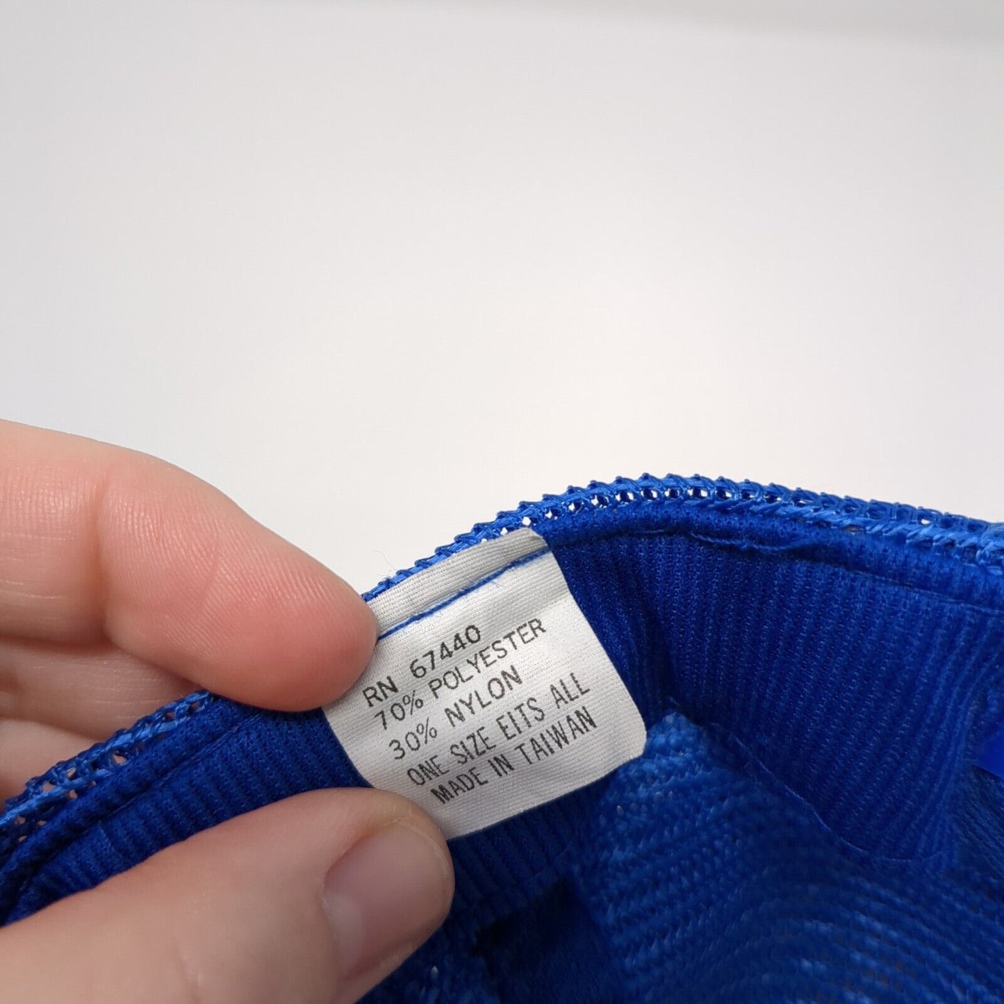 Hawaii Snapback Rope Trucker Hat Blue OSFA Mesh Back Solid Embroidered