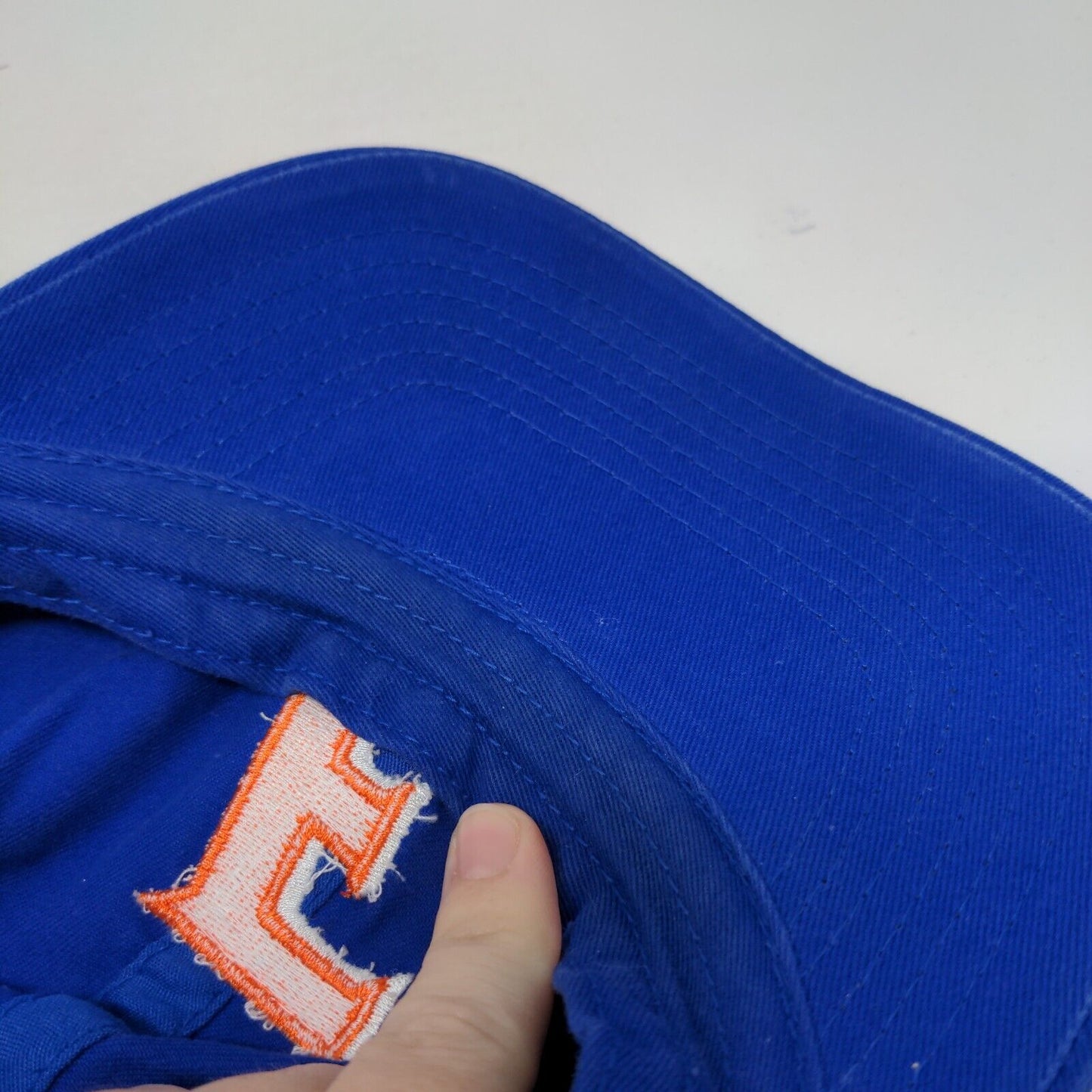 Florida Gators Strapback Hat Blue One Size Embroidered Captivating Headgear