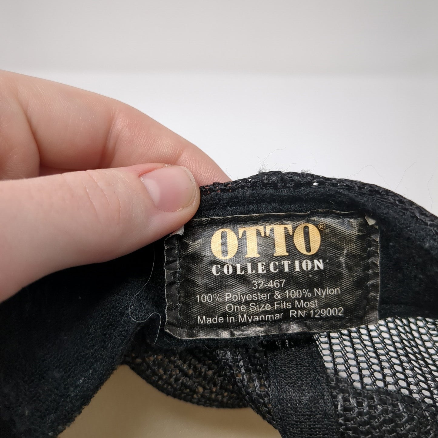 Otto Snapback Mesh Back Foam Trucker Hat Multicolor Rope Graphic Line Arrow Logo