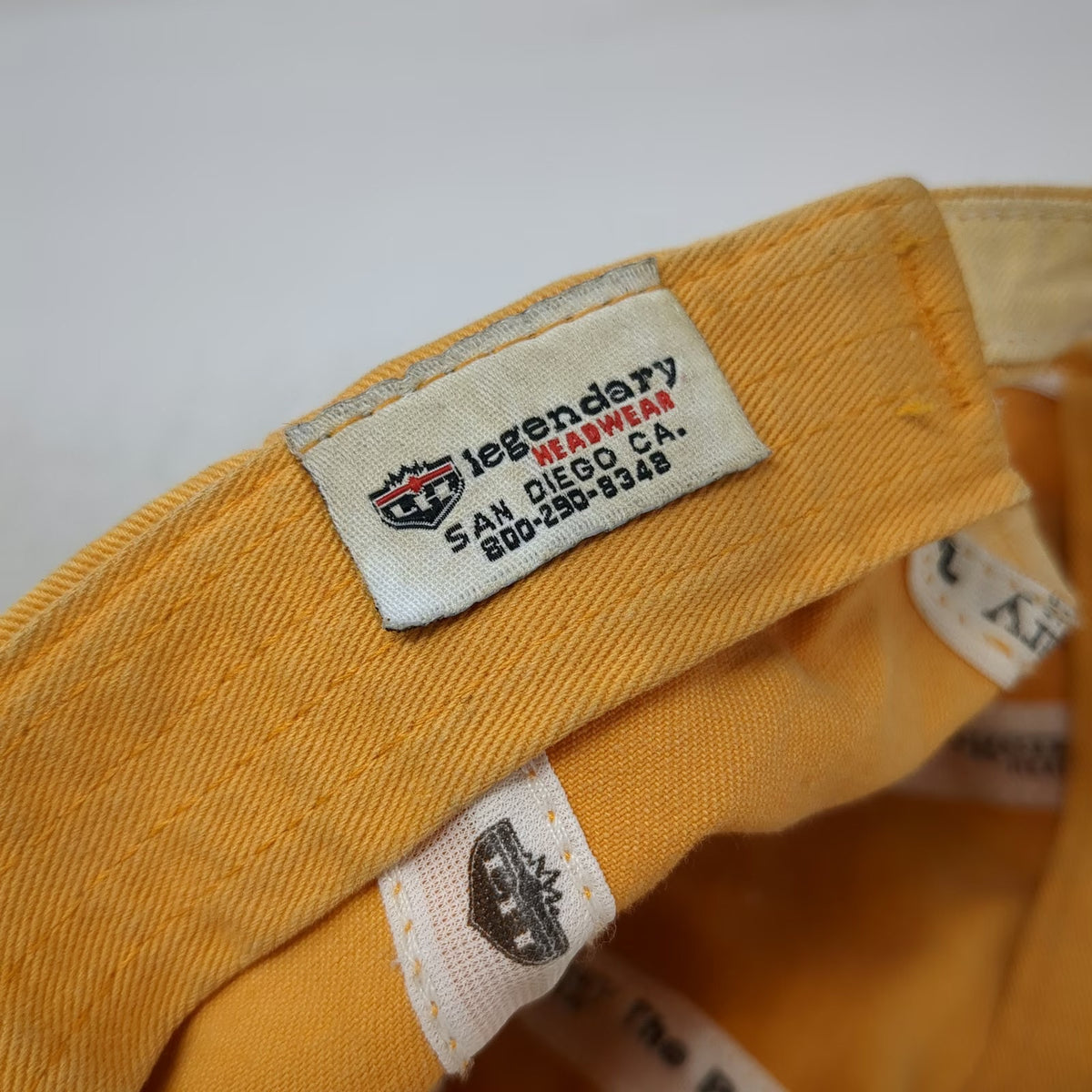 Legendary Headwear Orange Superstition Mountain Golf Baseball Cap Hat OSFM Gold