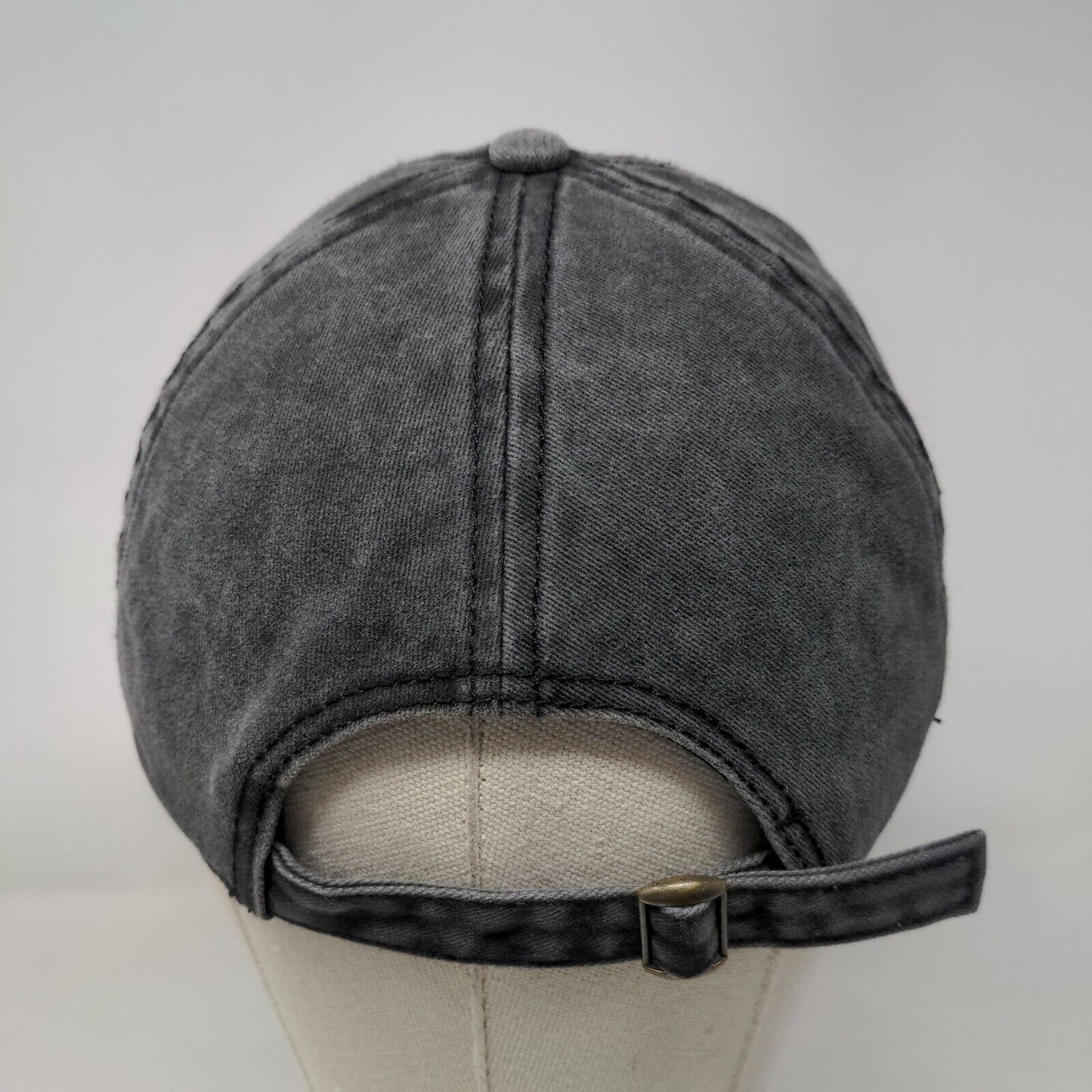 Bad Hair Day Slideback Hat Gray OSFM Adjustable Solid David And Young