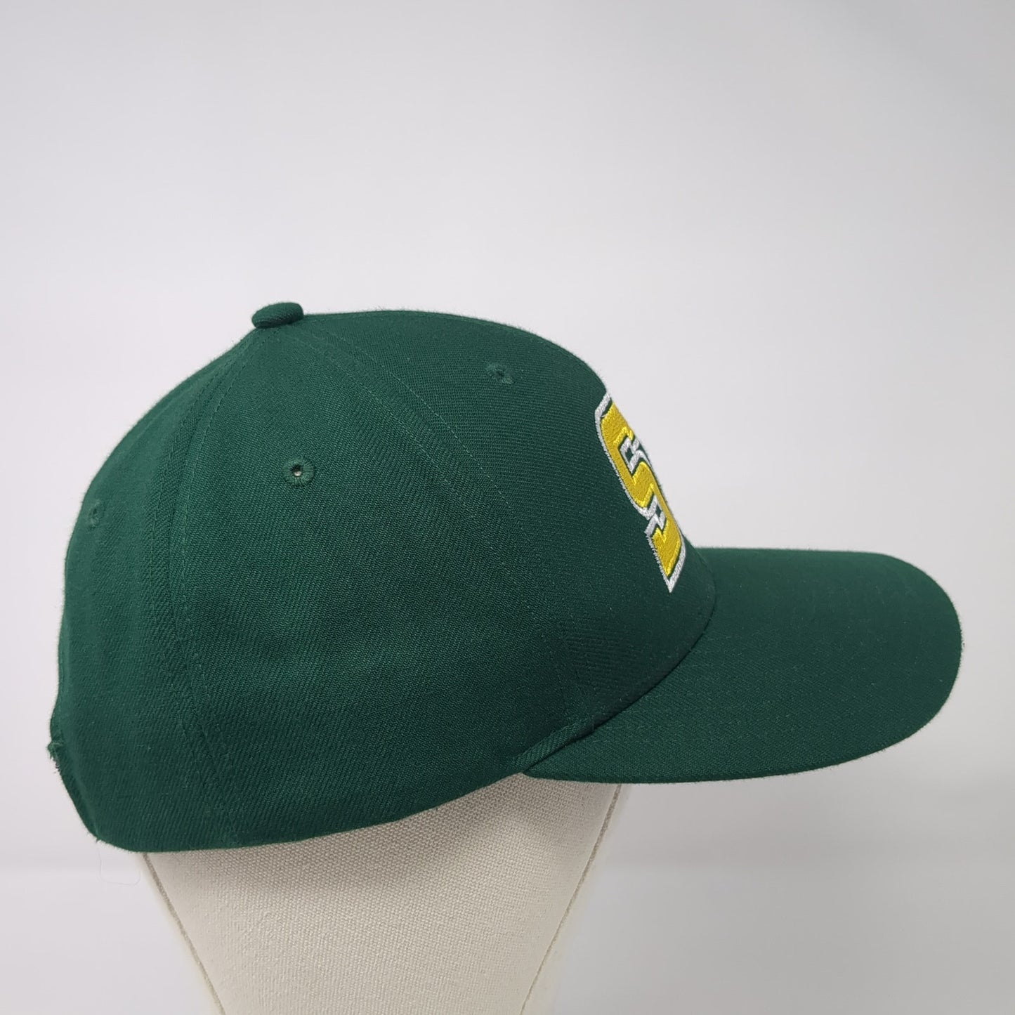 SB Strapback Hat Green Large Adjustable Embroidered 6 Panel Richardson