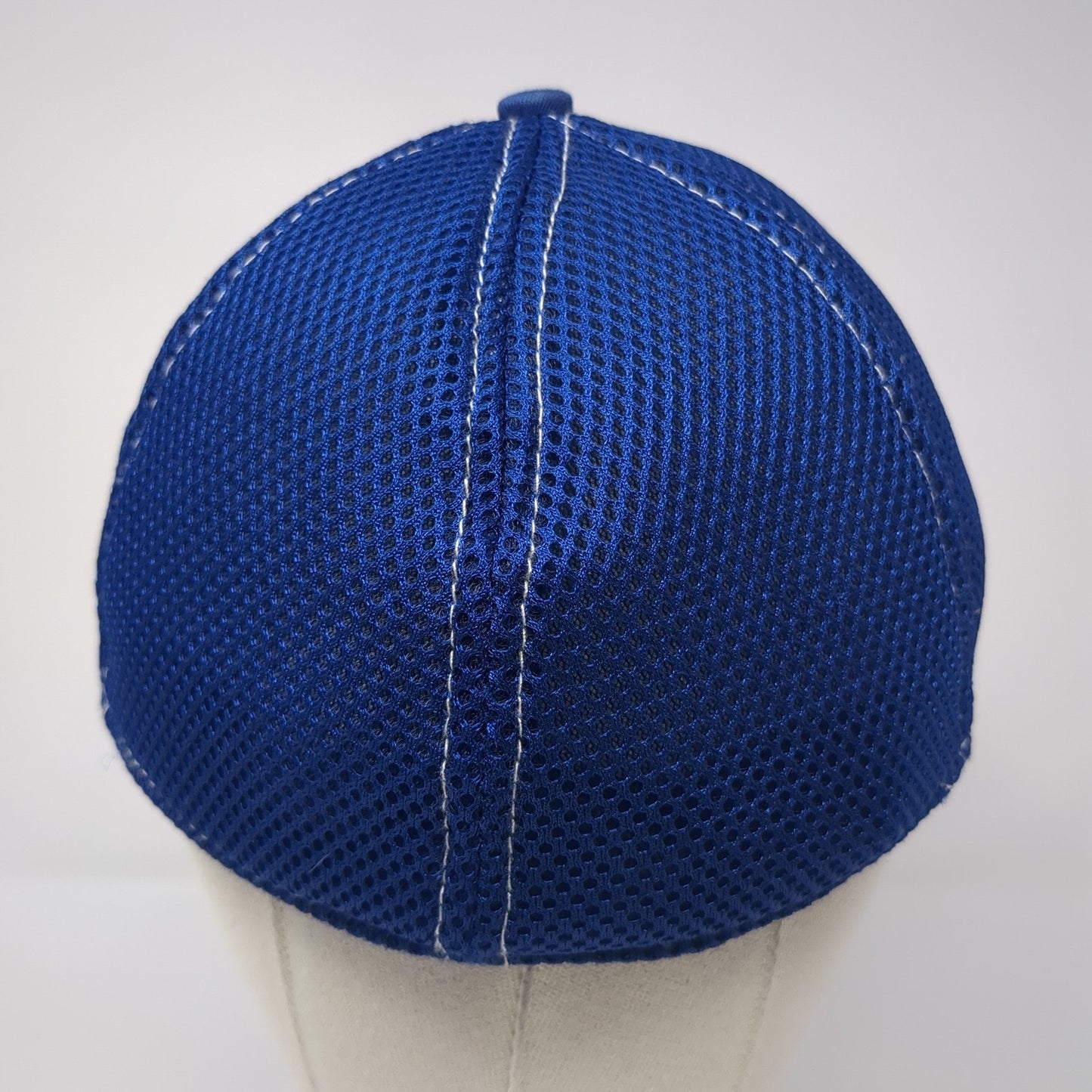 Blue Warriors Fitted Trucker Hat Blue One Size Embroidered Mesh Back New Era