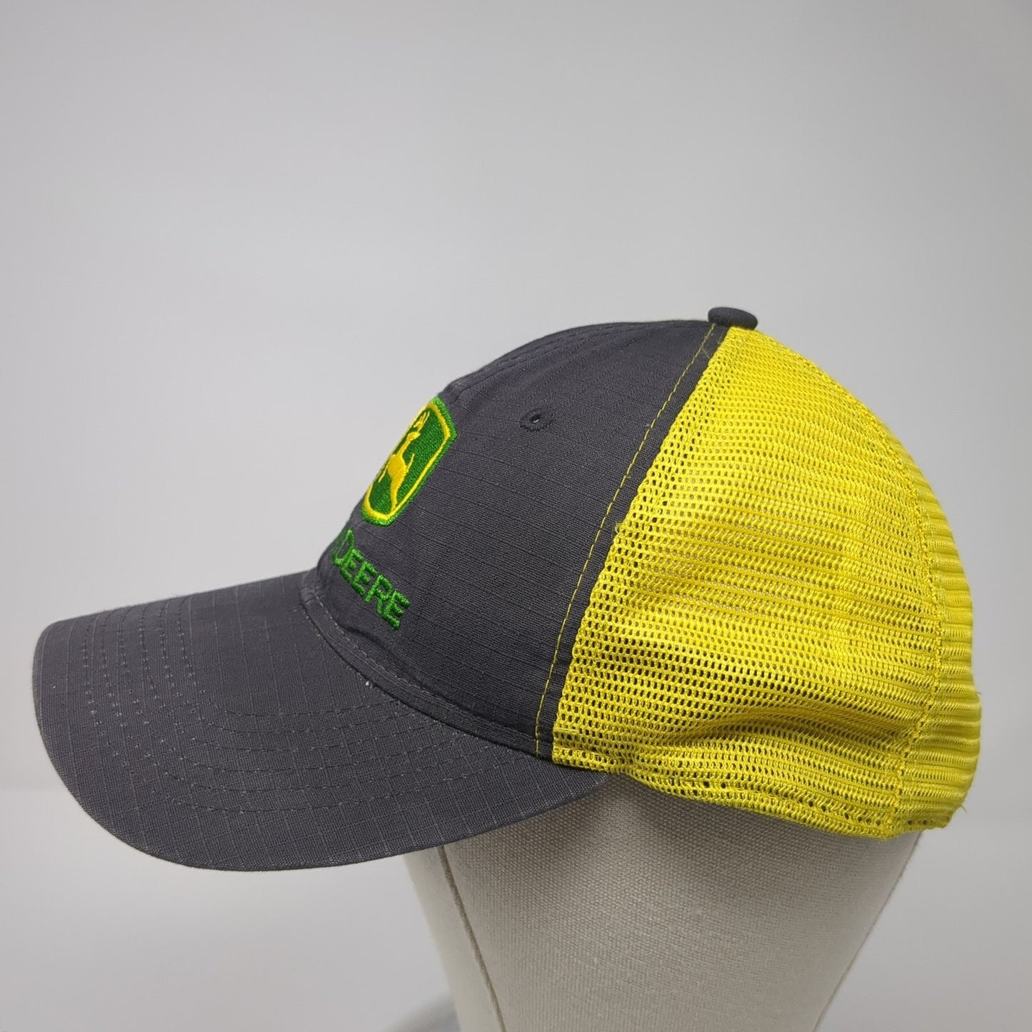 John Deere Trucker Hat Multicolor One Size Adjustable Embroidered Mesh Back
