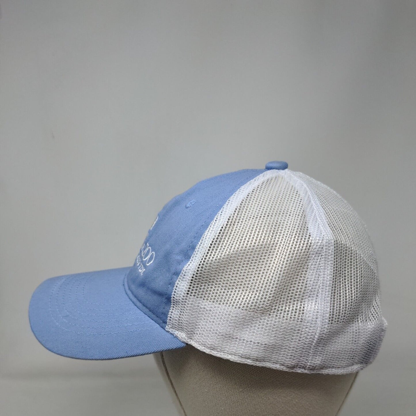 Bank of Yazoo Founded 1876 Member FDIC Adult Trucker Hat Blue One Size Mesh Back